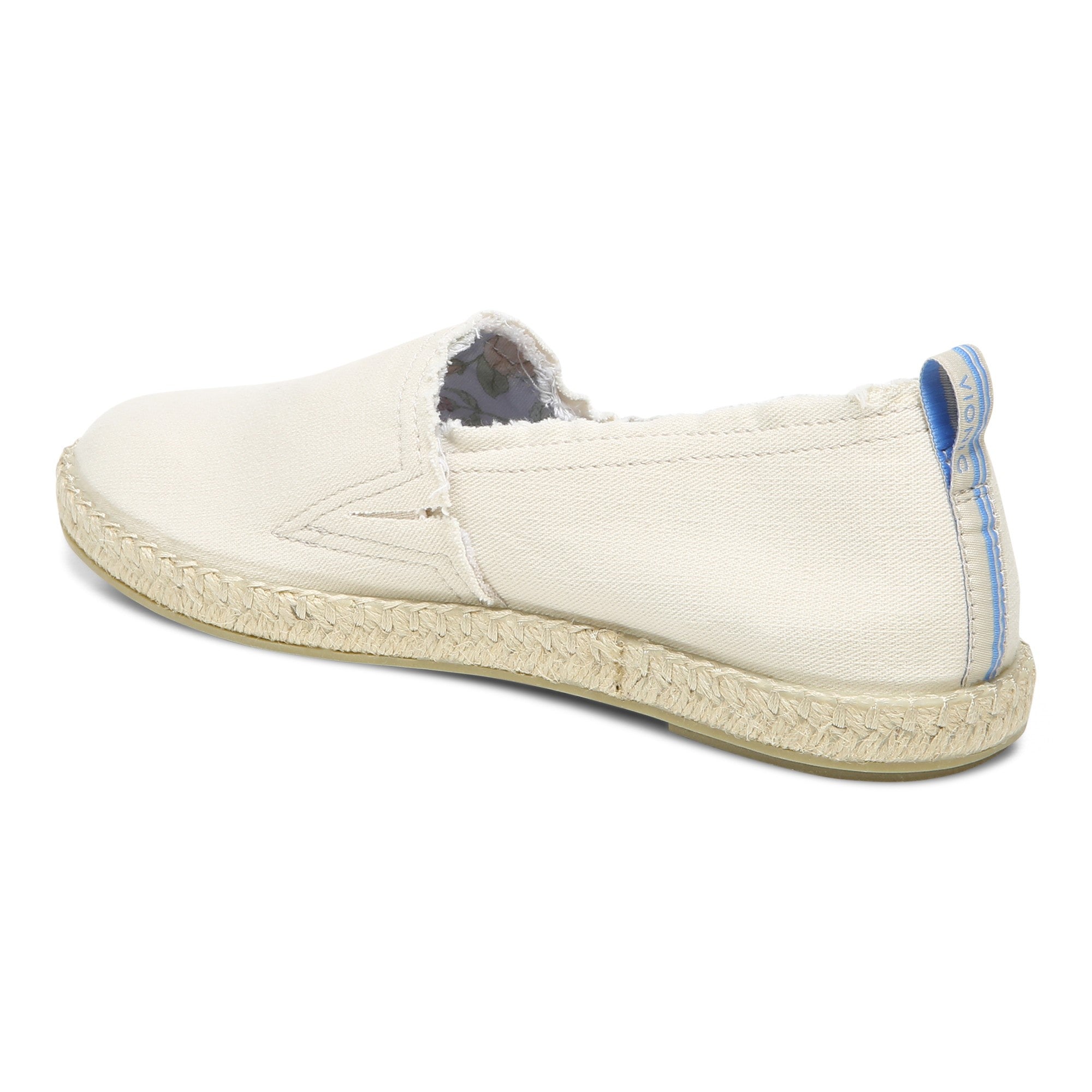 Vionic Laguna Women's Casual Slip-on Loafer - Cream - Back angle