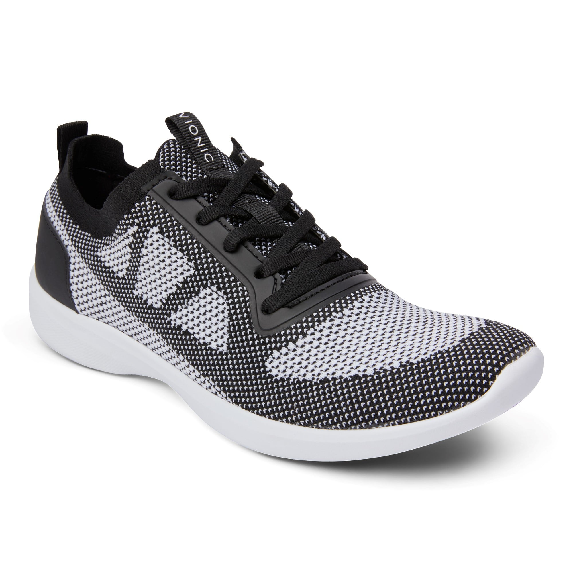 Vionic Lenora Women's Comfort Sneaker - Black - 1 profile view