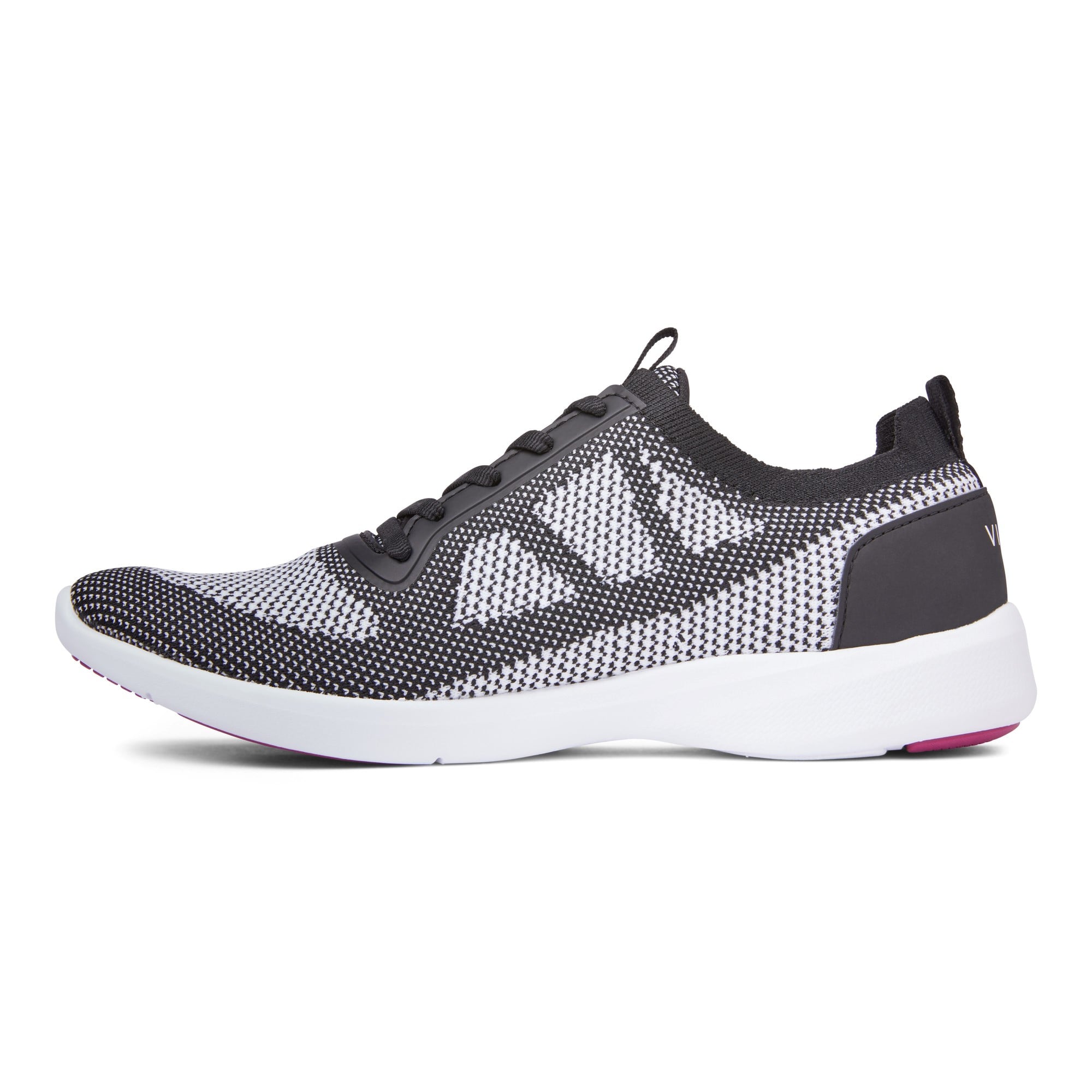 Vionic Lenora Women's Comfort Sneaker - Black - 2 left view