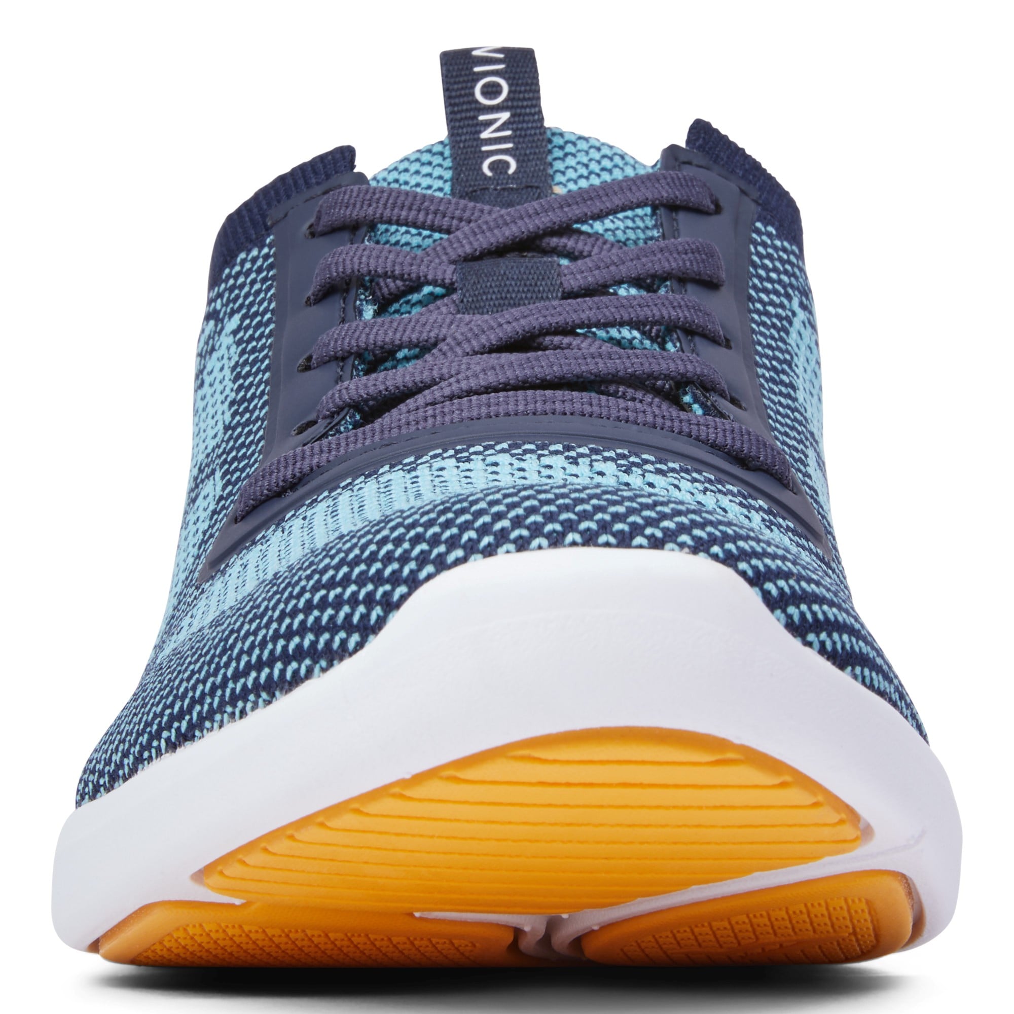 Vionic Lenora Women's Comfort Sneaker - Navy - 6 front view