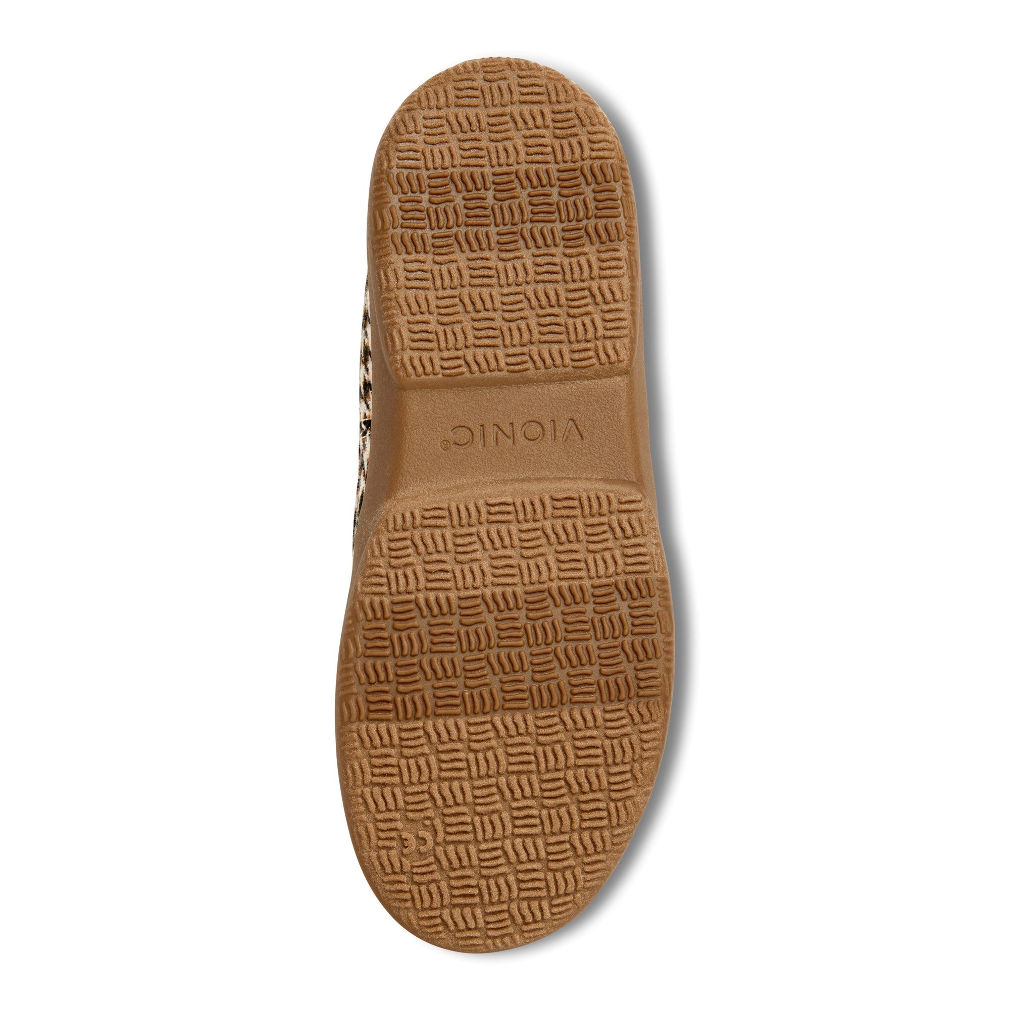 Vionic Lynez Women's Supportive Slipper - Cream - 7 bottom view