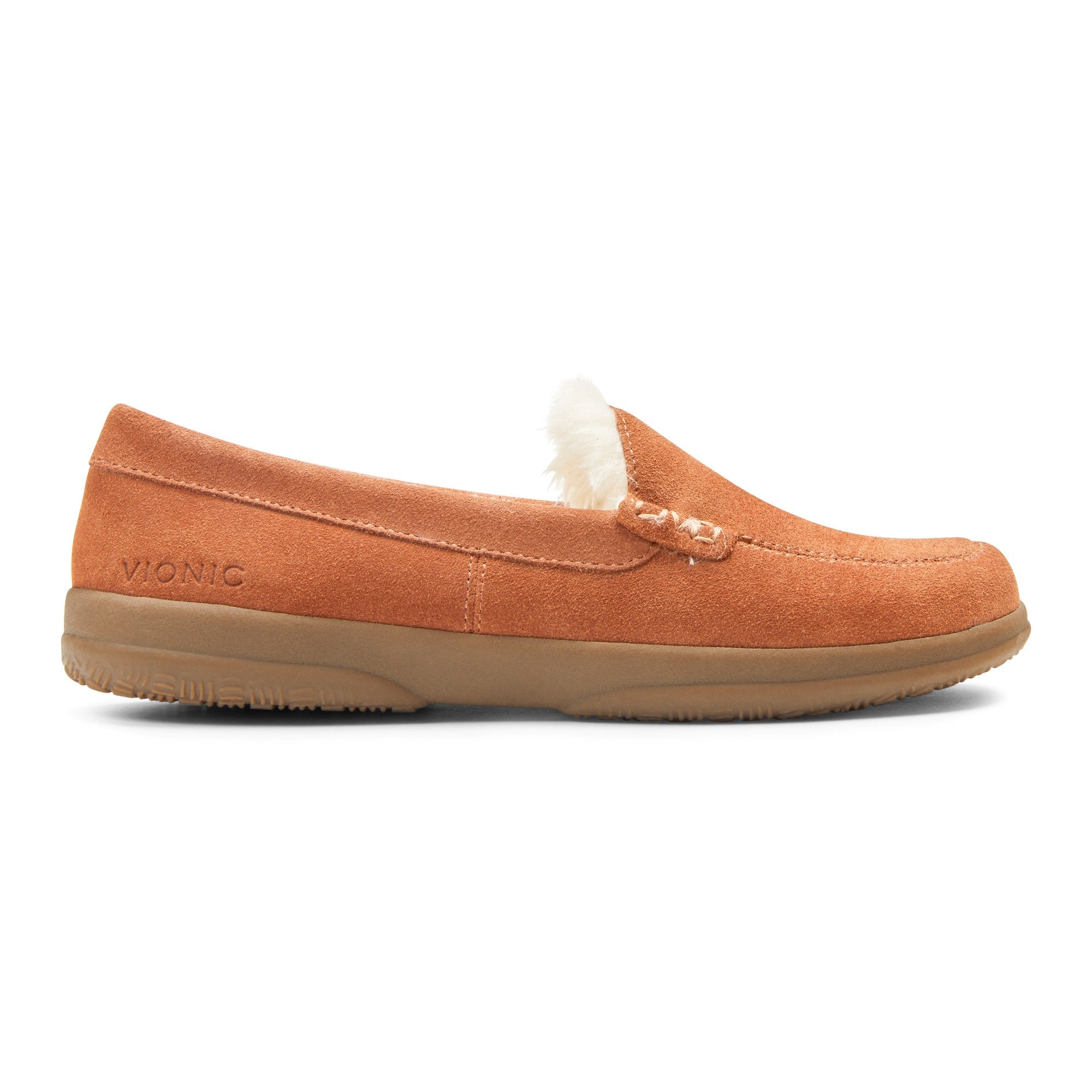 Vionic Lynez Women's Supportive Slipper - Toffee - 4 right view