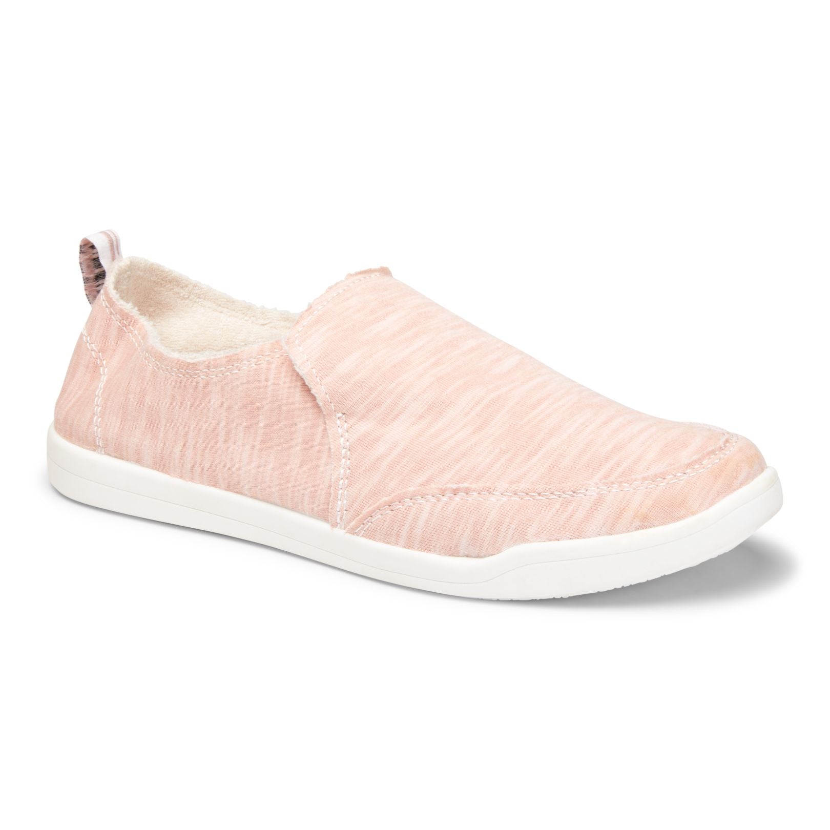 Vionic Malibu Women's Slip-on Comfort Shoe - Dusty Rose Leopard - 1 profile view