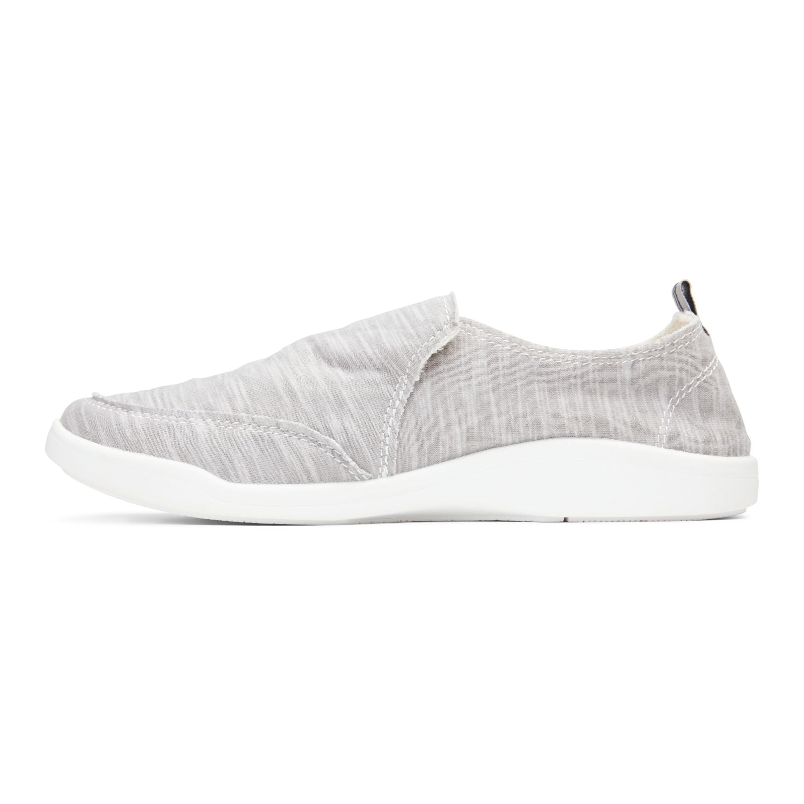 Vionic Malibu Women's Slip-on Comfort Shoe - Slate Grey Leopard - 2 left view