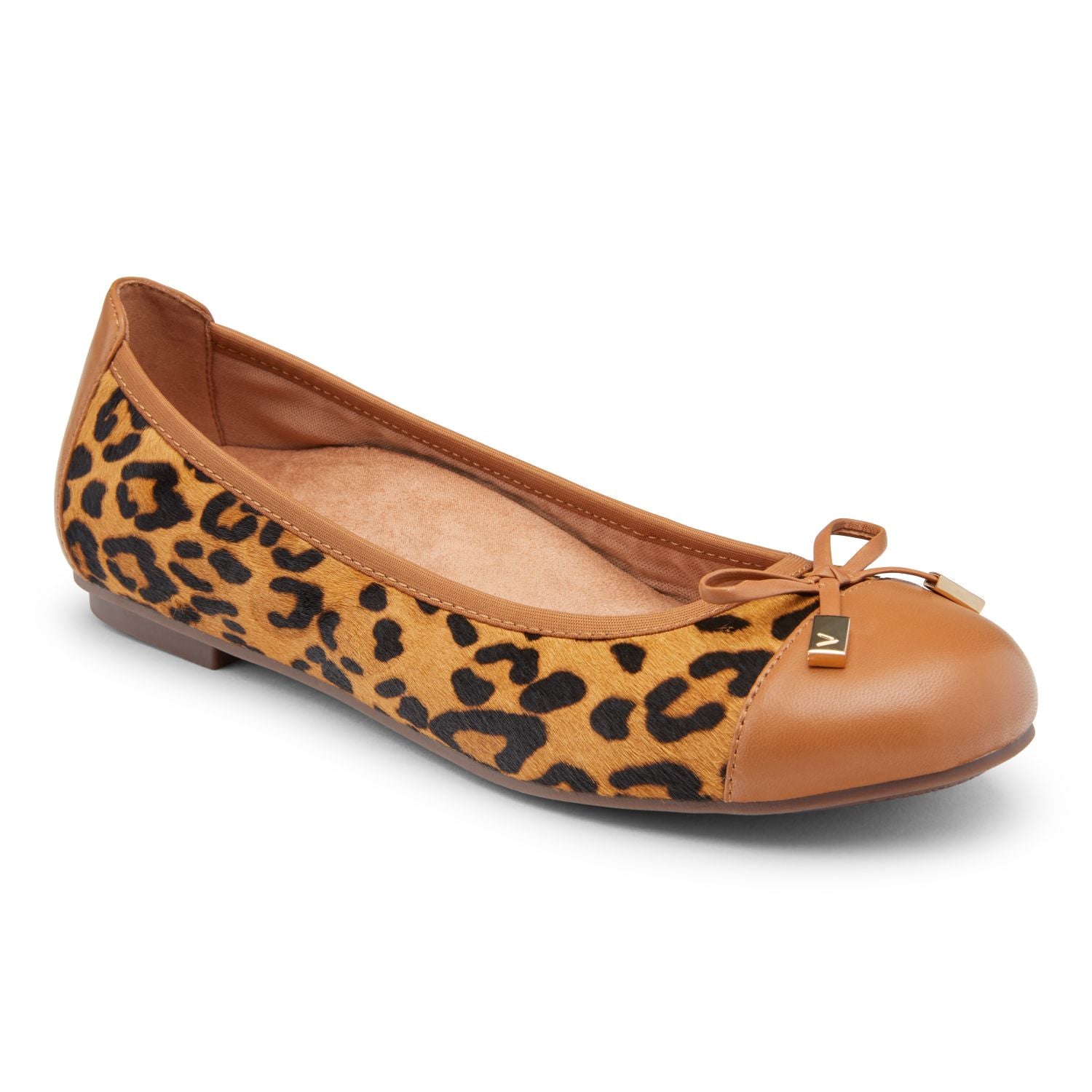 Vionic Spark Minna - Women's Casual Shoes - Tan Leopard