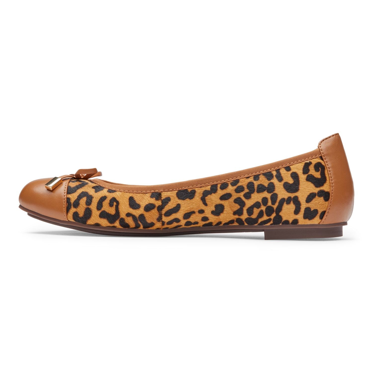 Vionic Spark Minna - Women's Casual Shoes - Tan Leopard