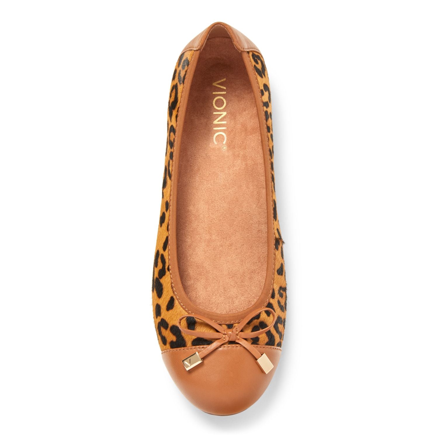 Vionic Spark Minna - Women's Casual Shoes - Tan Leopard