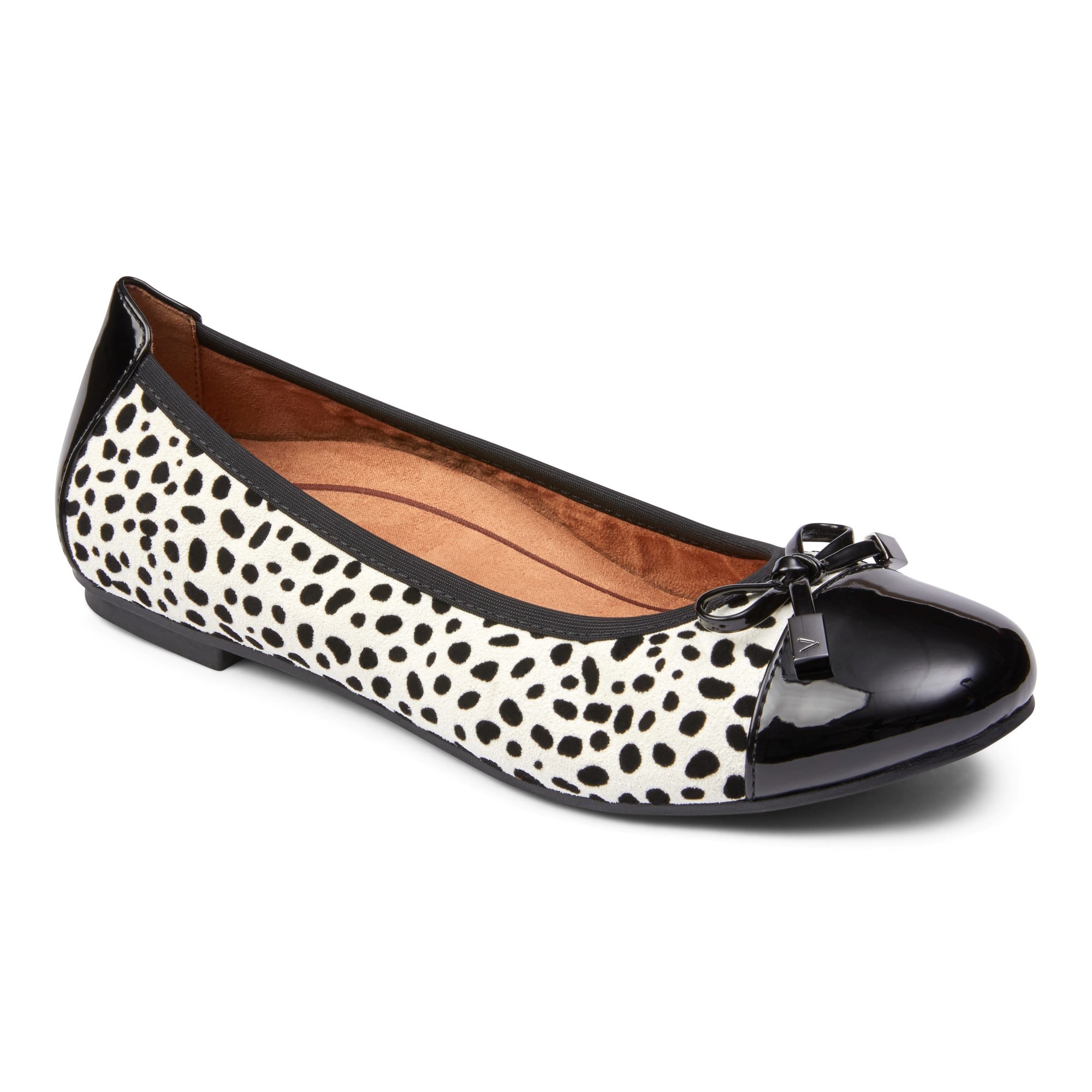 Vionic Spark Minna - Women's Casual Shoes in Black Spotted