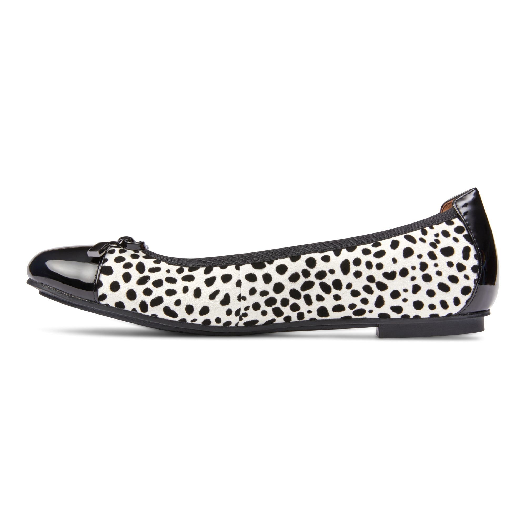 Vionic Spark Minna - Women's Casual Shoes - Black Spotted - 2 left view