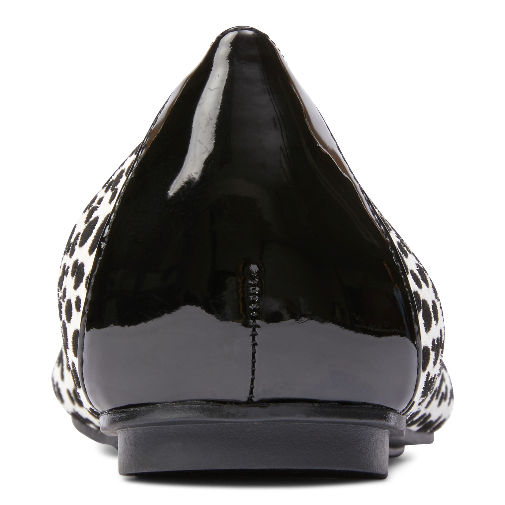 Vionic Spark Minna - Women's Casual Shoes - Black Spotted - 5 back view