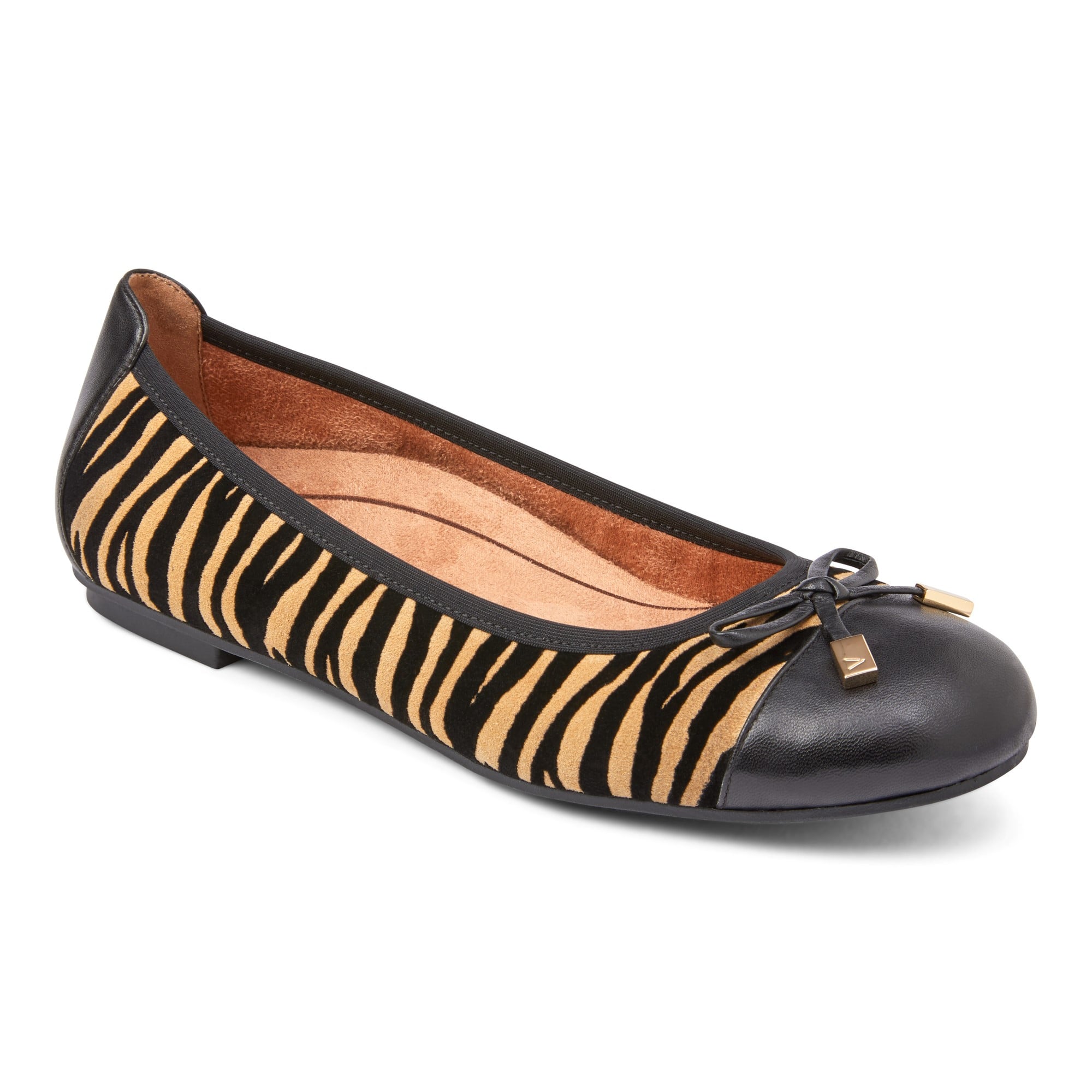 Vionic Spark Minna - Women's Casual Shoes in Black Tiger