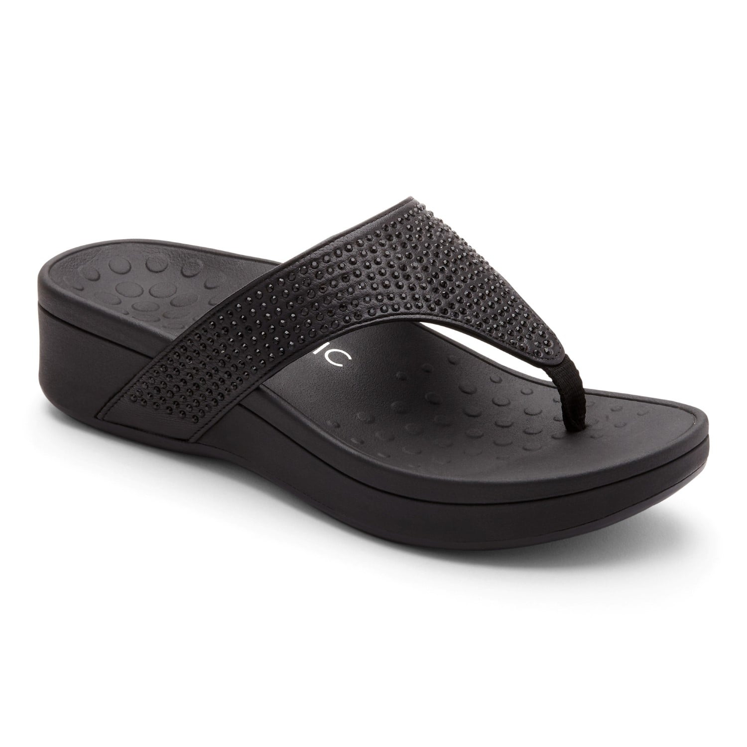 Vionic Pacific Naples - Women's Platform Sandal - 1 main view Black