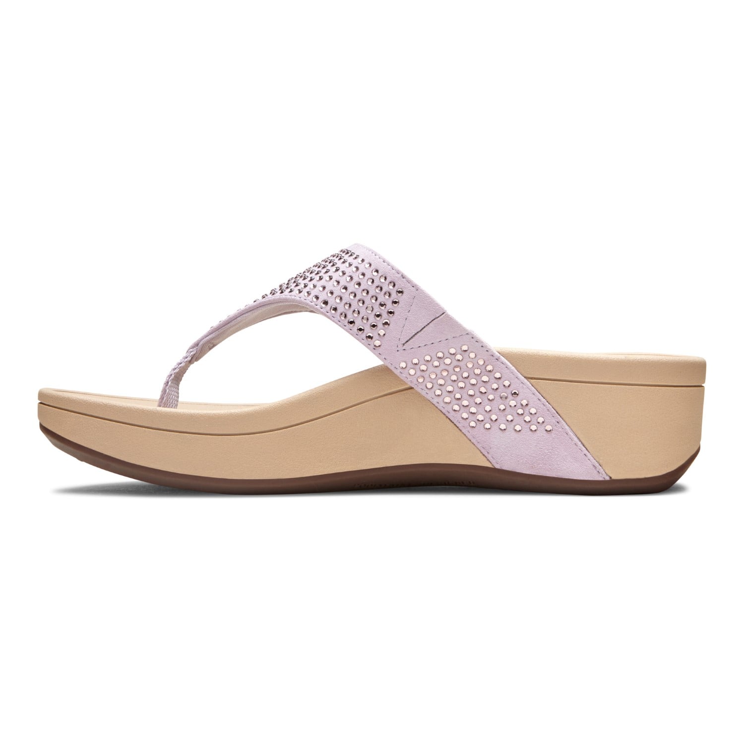 Vionic Pacific Naples - Women's Platform Sandal - Lavender - 2 left view
