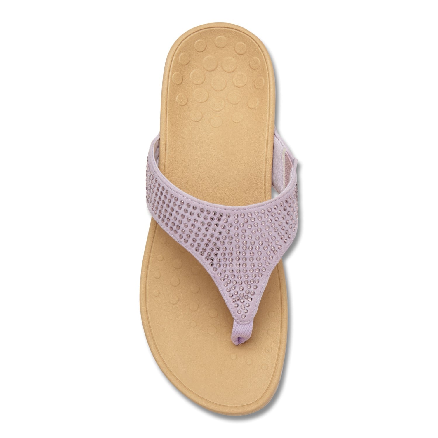 Vionic Pacific Naples - Women's Platform Sandal - Lavender - 3 top view