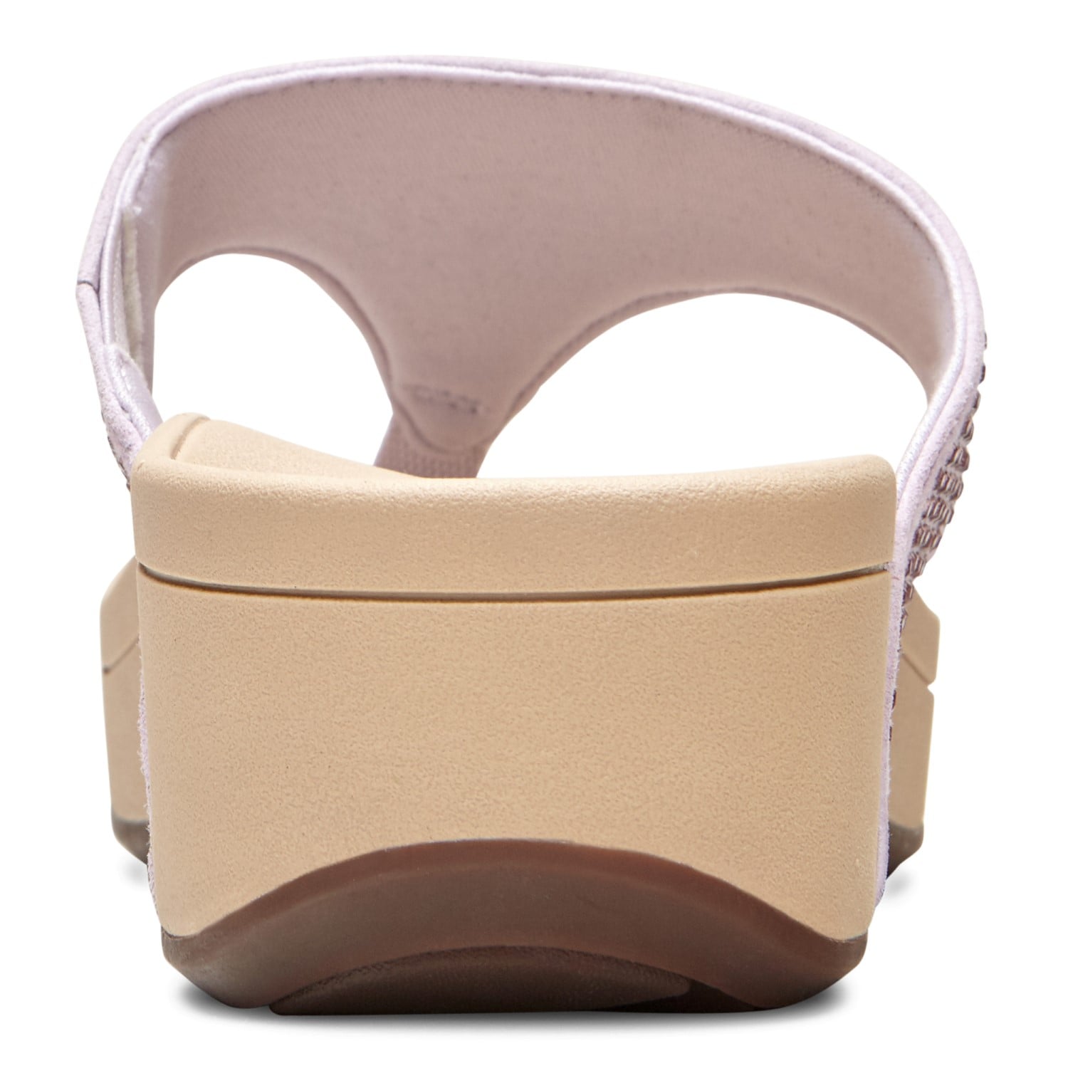 Vionic Pacific Naples - Women's Platform Sandal - Lavender - 5 back view