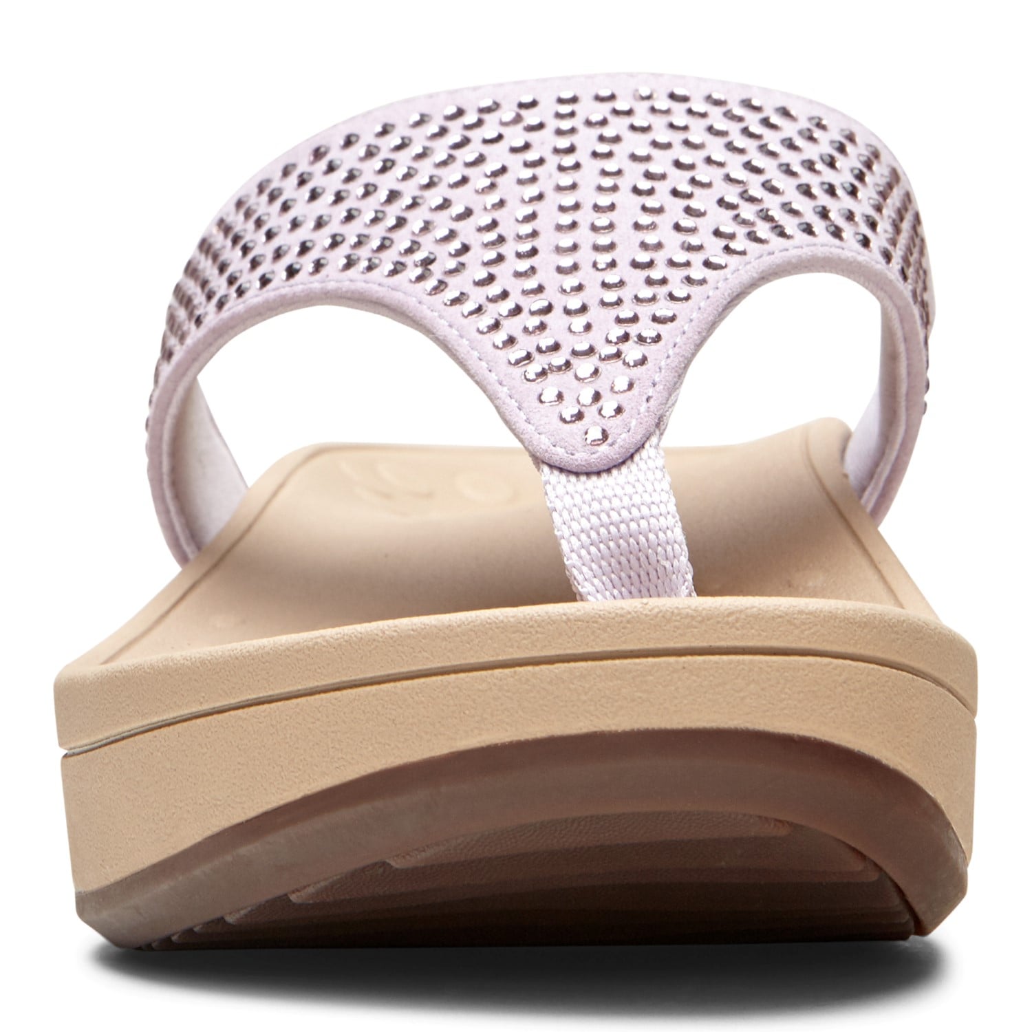 Vionic Pacific Naples - Women's Platform Sandal - Lavender - 6 front view