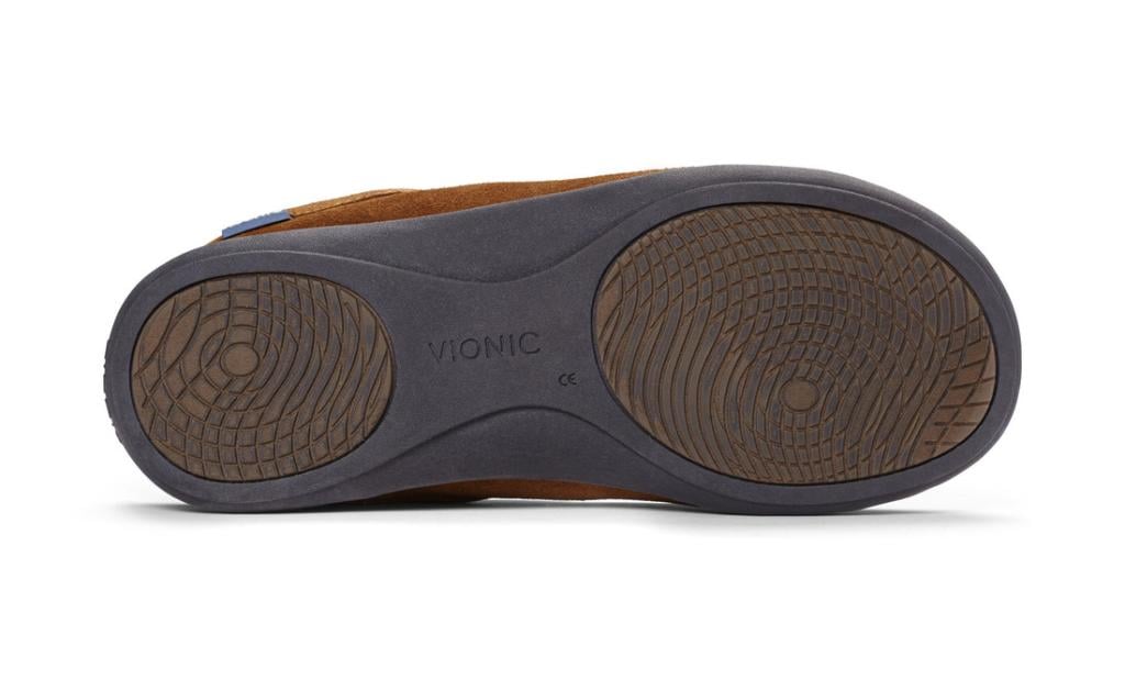 Vionic Barrow Mens Faux shearling-lined slipper - outsole