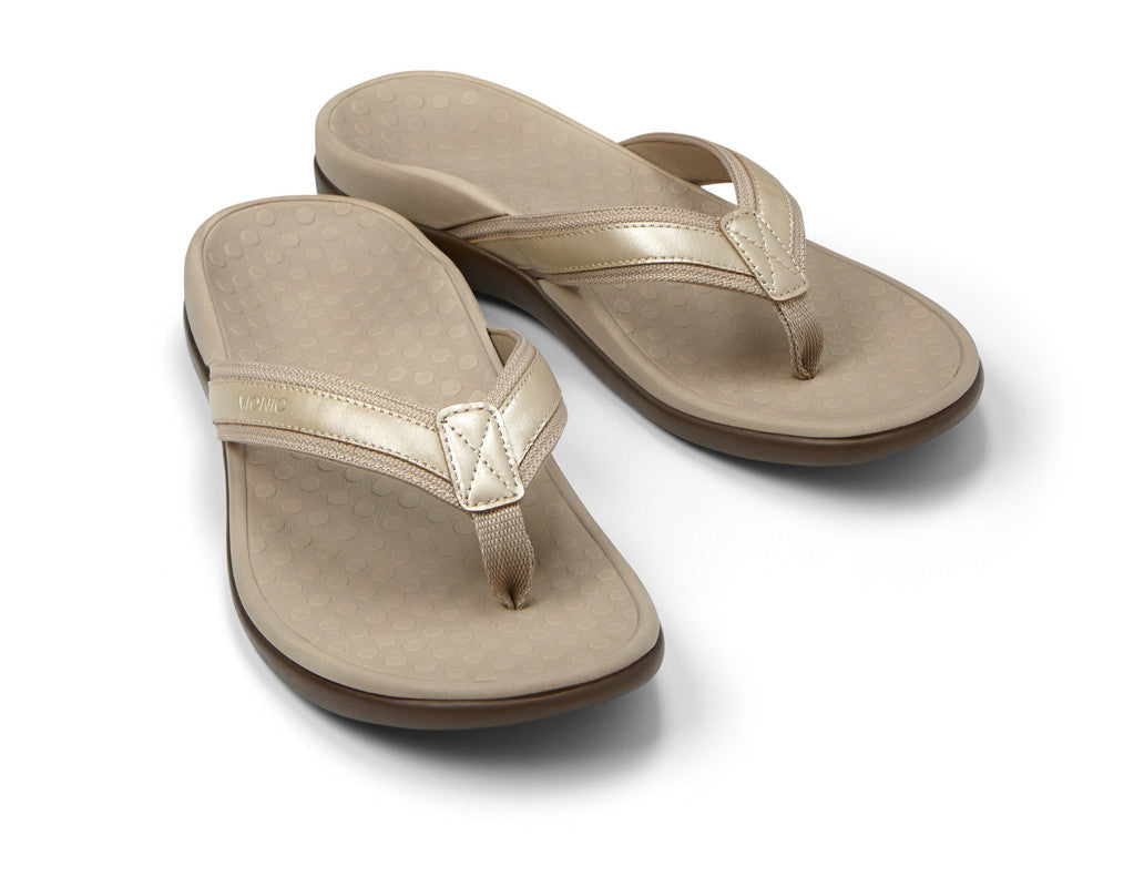 Vionic Tide II - Leather Orthotic Sandals - Orthaheel - pair