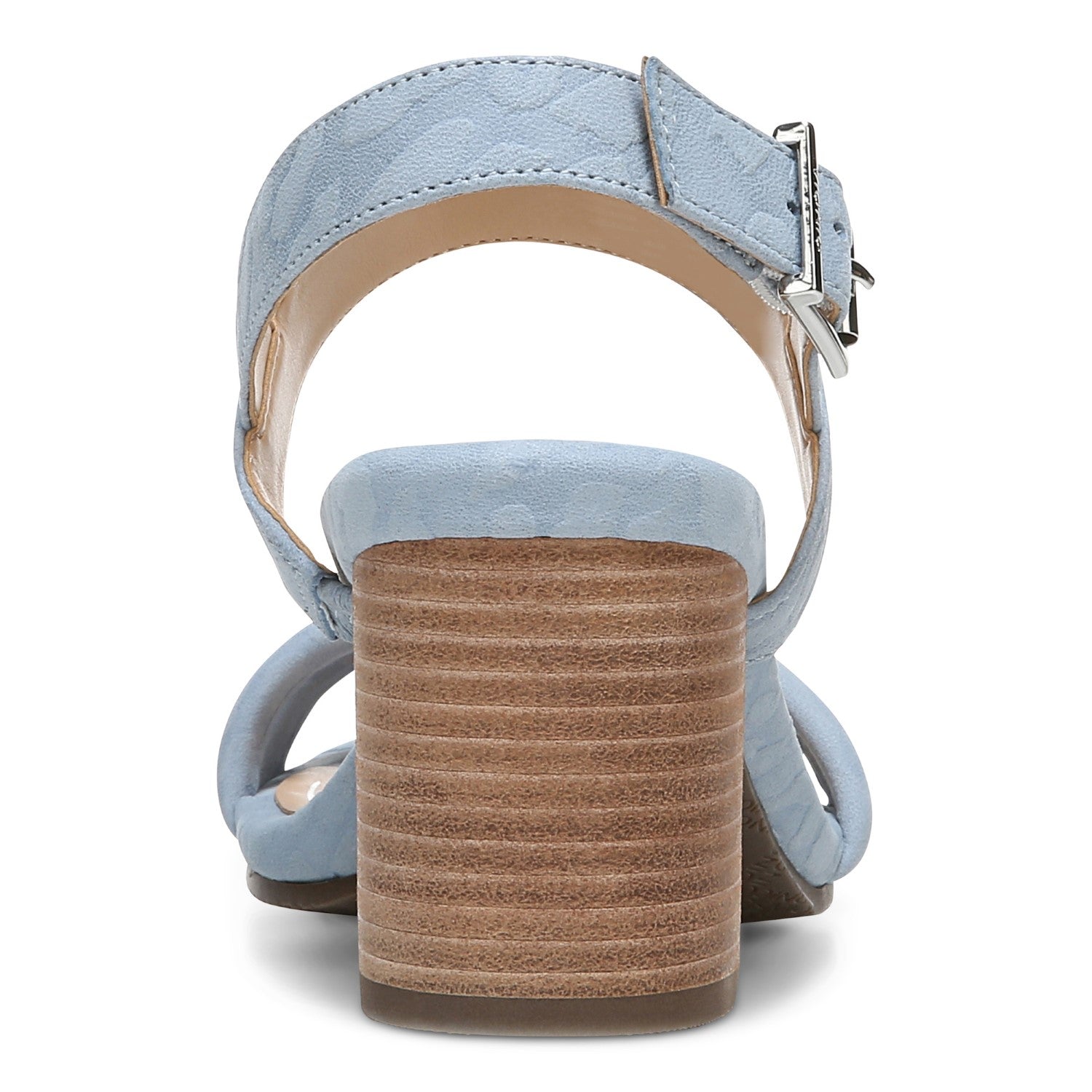 Vionic Paula Women's Backstrap Heeled Sandal - Sky - 5 back view