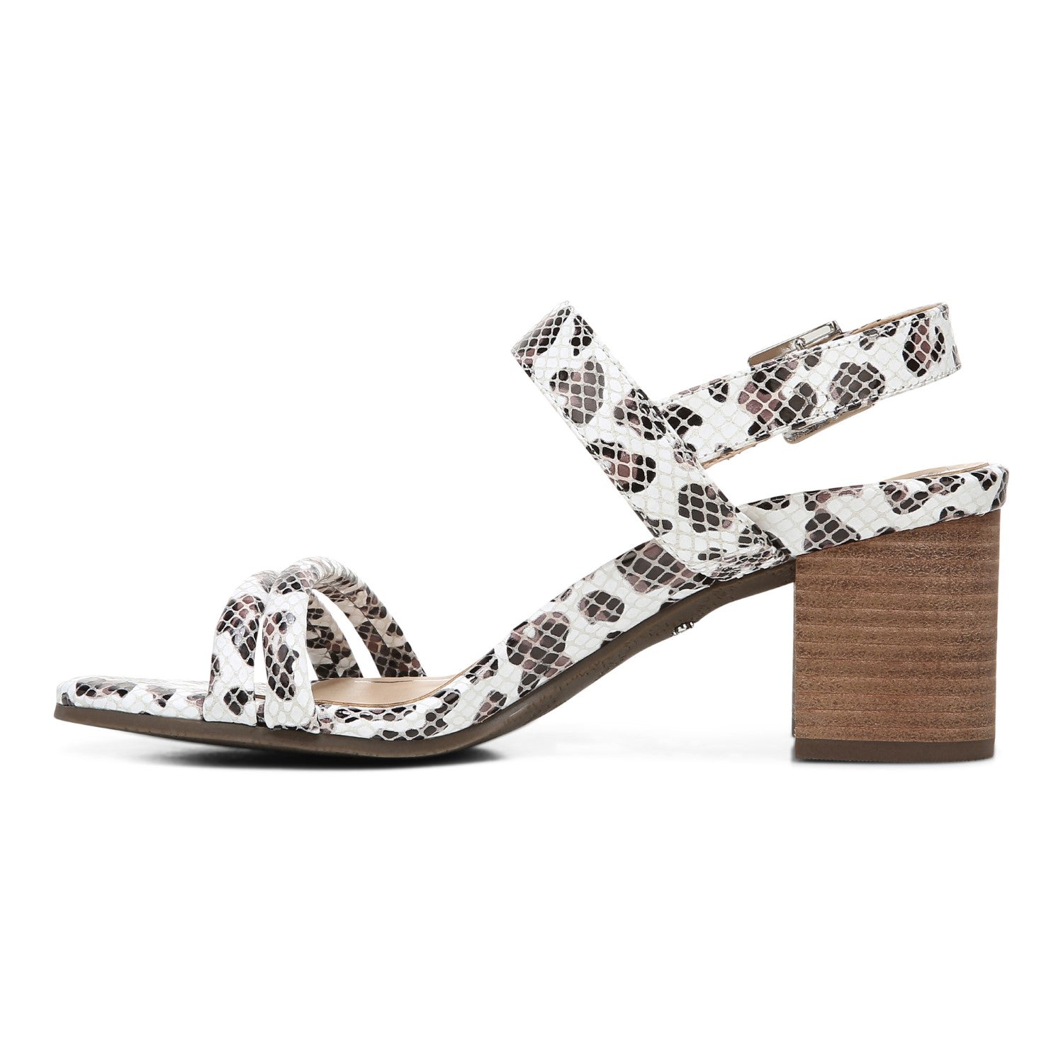 Vionic Paula Women's Backstrap Heeled Sandal - White - 2 left view