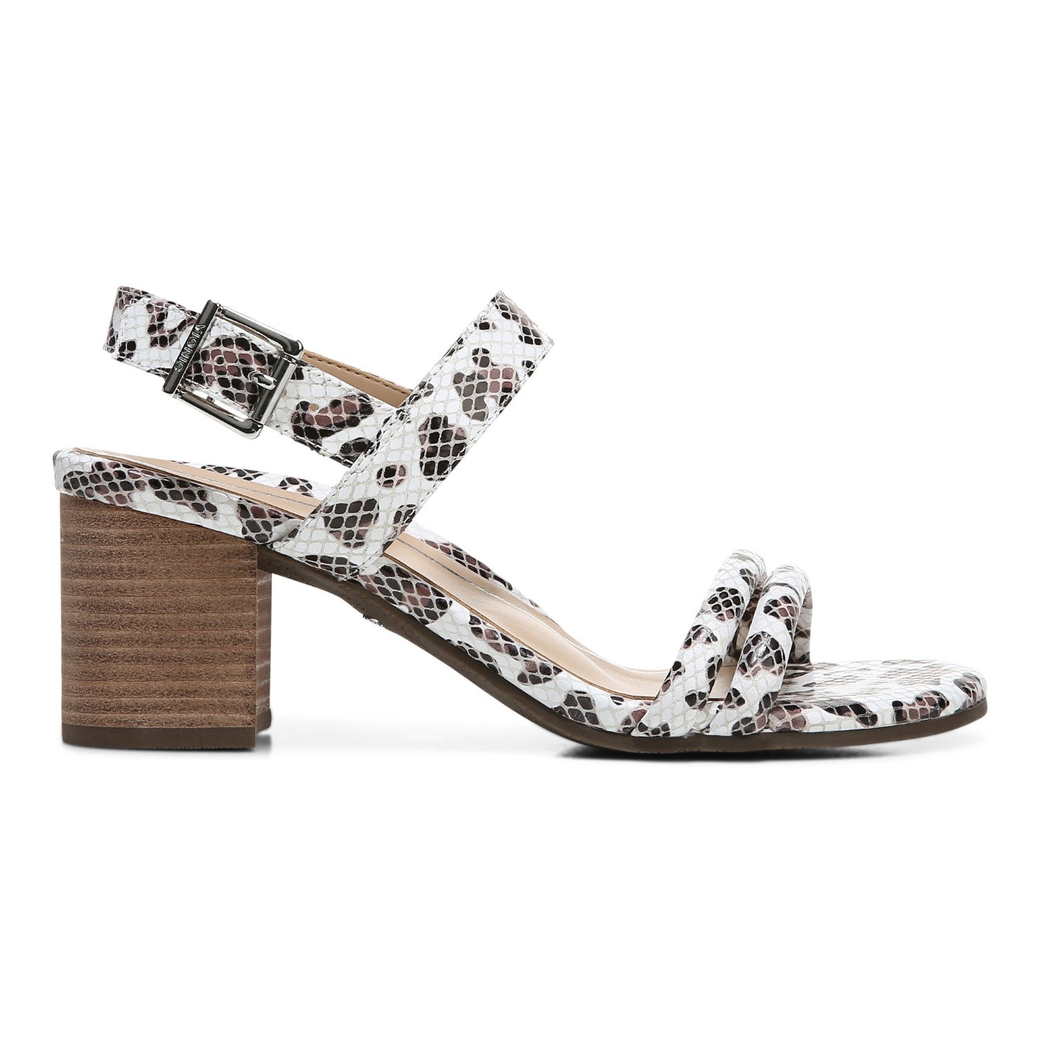 Vionic Paula Women's Backstrap Heeled Sandal - White - 4 right view