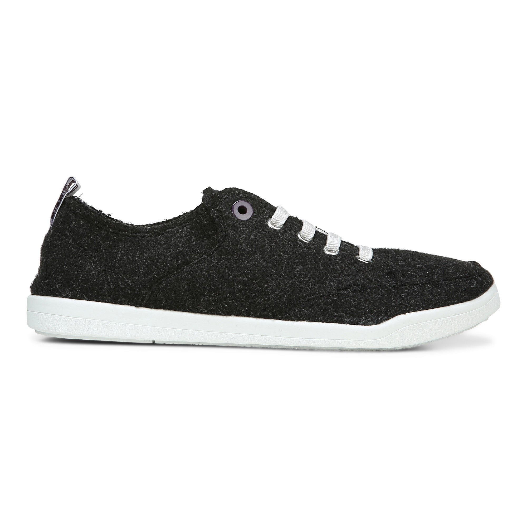 Vionic Pismo Women's Casual Supportive Sneaker - Black Jersey - 4 right view