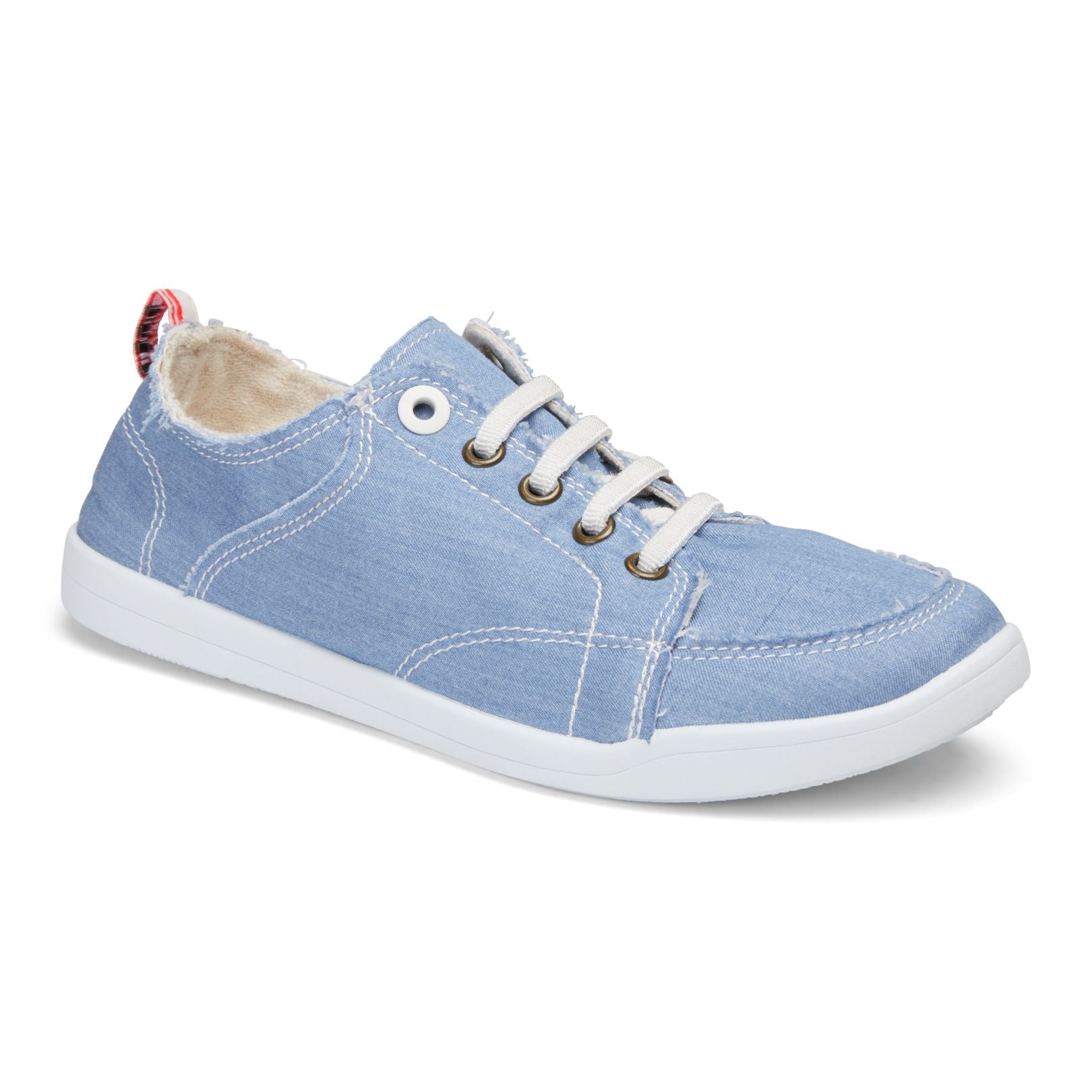 Vionic Pismo Women's Casual Supportive Sneaker - Light Denim - 1 profile view
