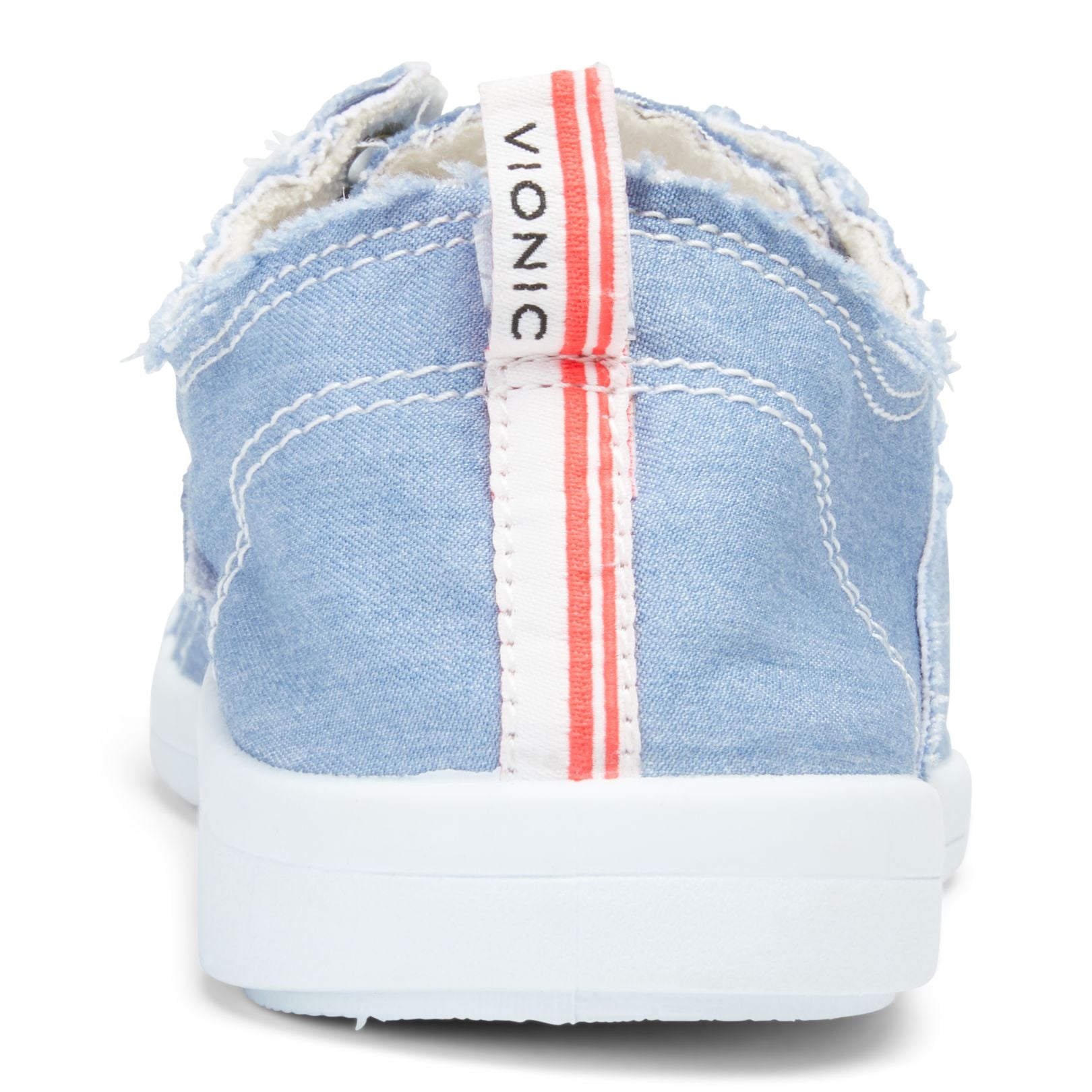 Vionic Pismo Women's Casual Supportive Sneaker - Light Denim - 5 back view