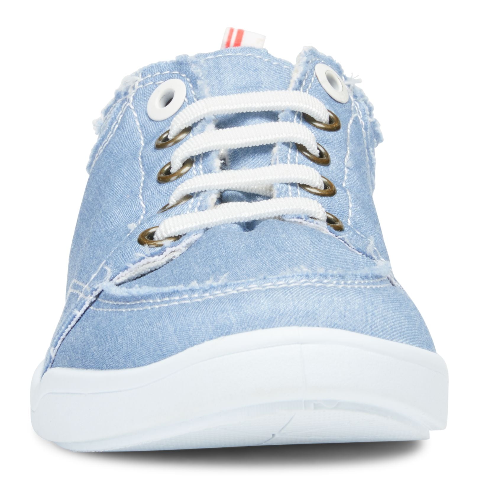 Vionic Pismo Women's Casual Supportive Sneaker - Light Denim - 6 front view