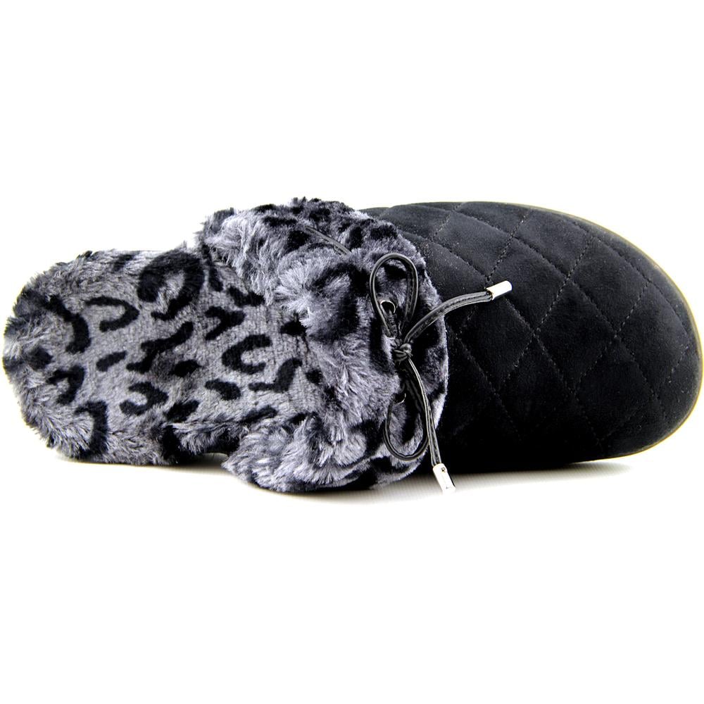 Vionic Pleasant Women's Orthotic Support Slippers - Black top