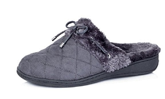 Vionic Pleasant Women's Orthotic Support Slippers - Slate Grey main