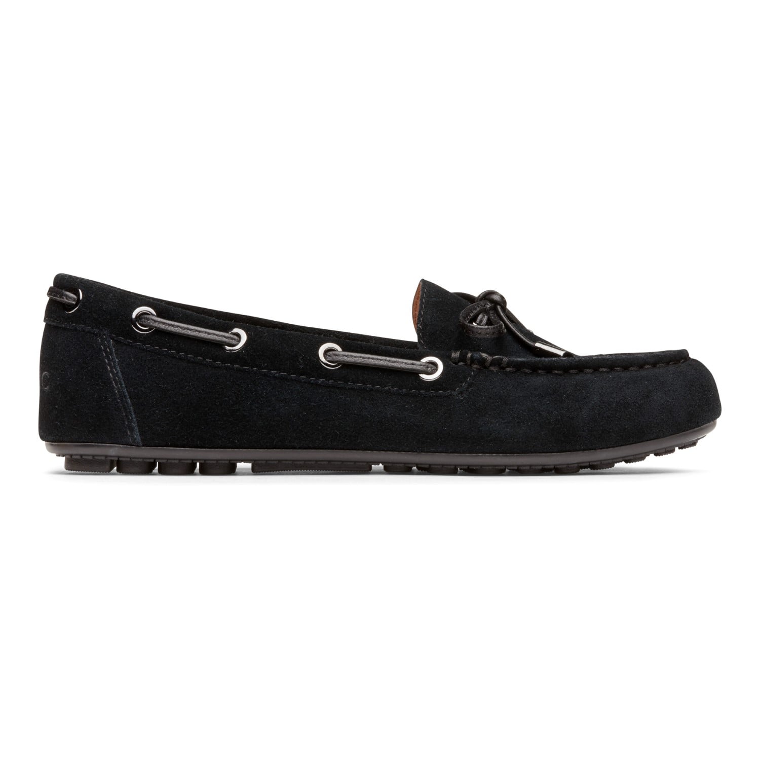 Vionic Honor Virginia - Women's Supportive Boat Shoe - Black - 4 right view