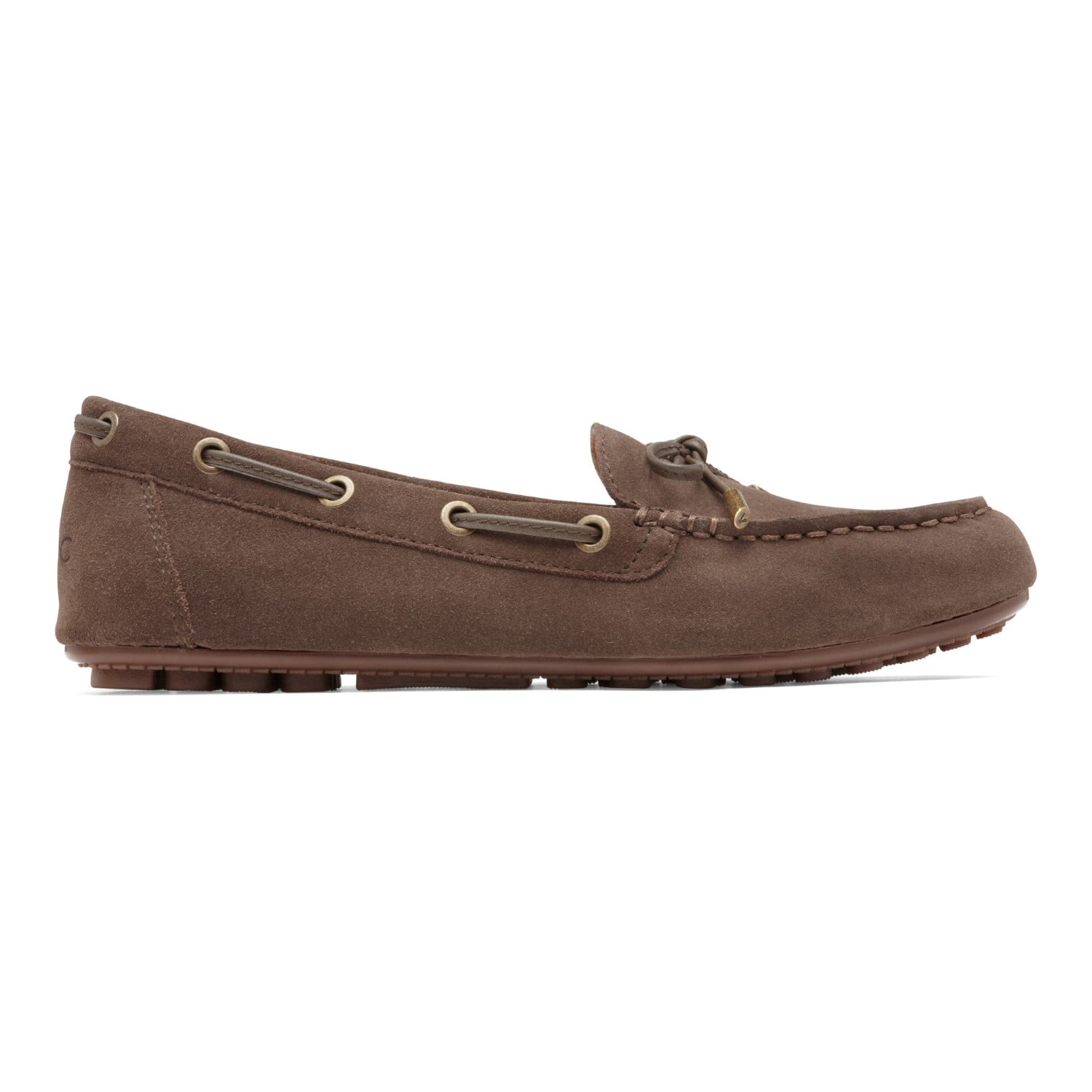 Vionic Honor Virginia - Women's Supportive Boat Shoe - Greige - 4 right view