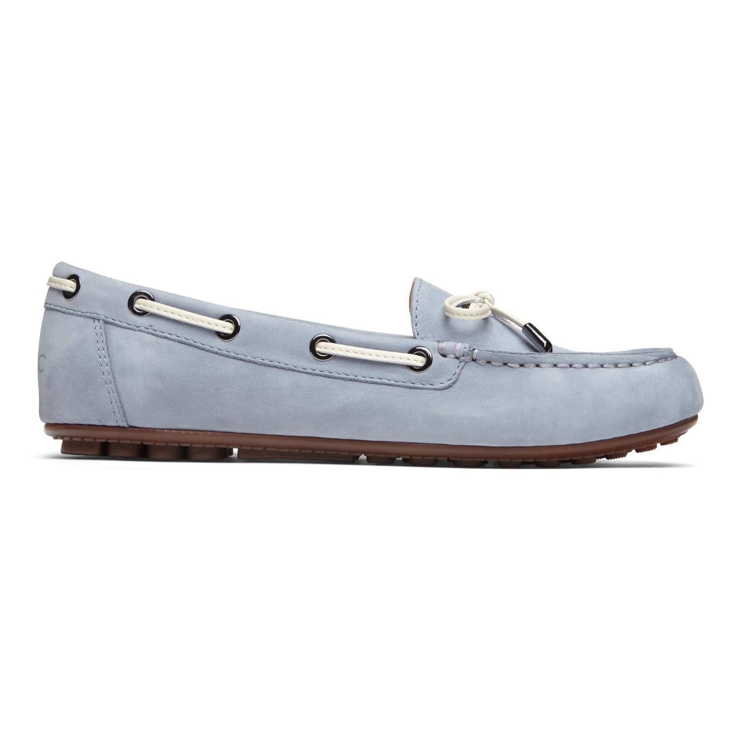 Vionic Honor Virginia - Women's Supportive Boat Shoe - Light Blue - 4 right view