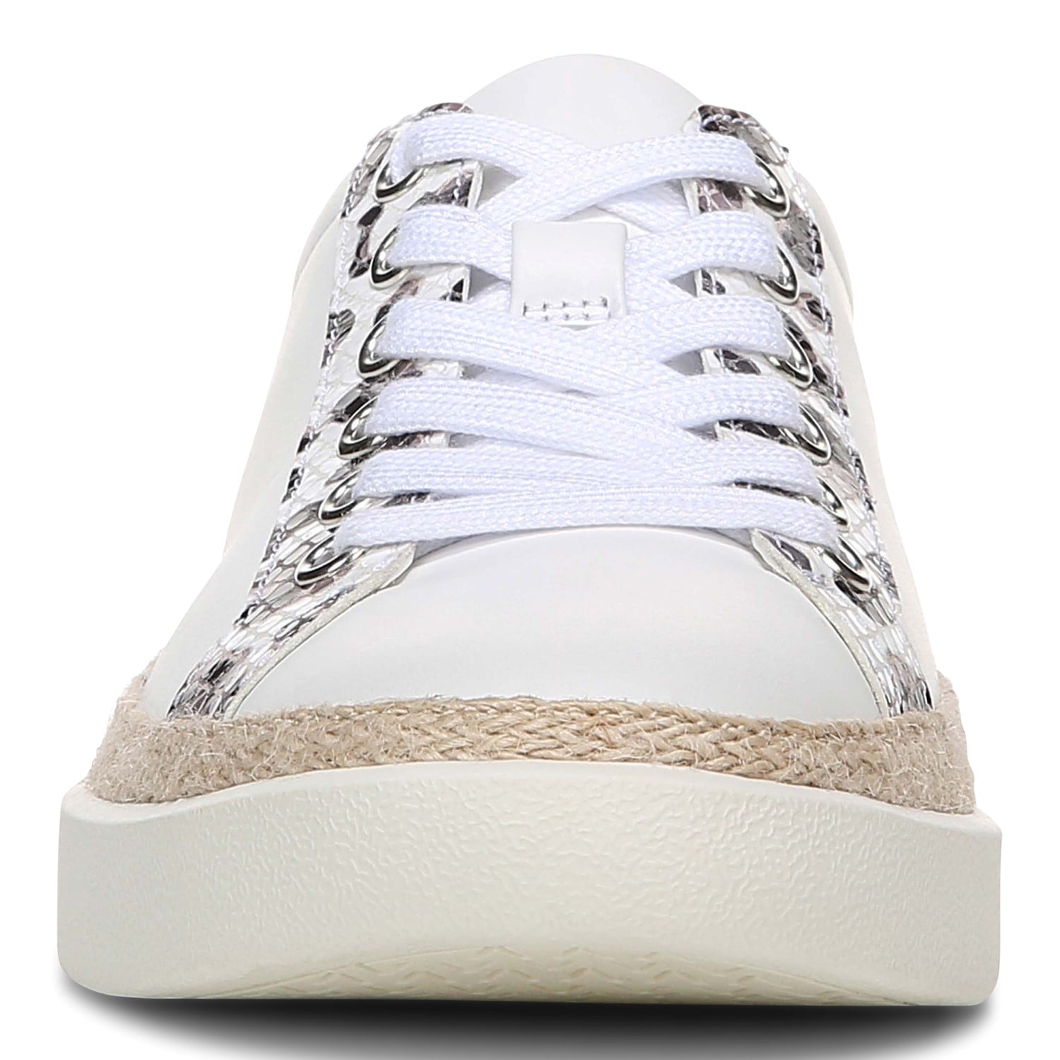 Vionic Winny Women's Casual Sneaker - White Snake - 6 front view