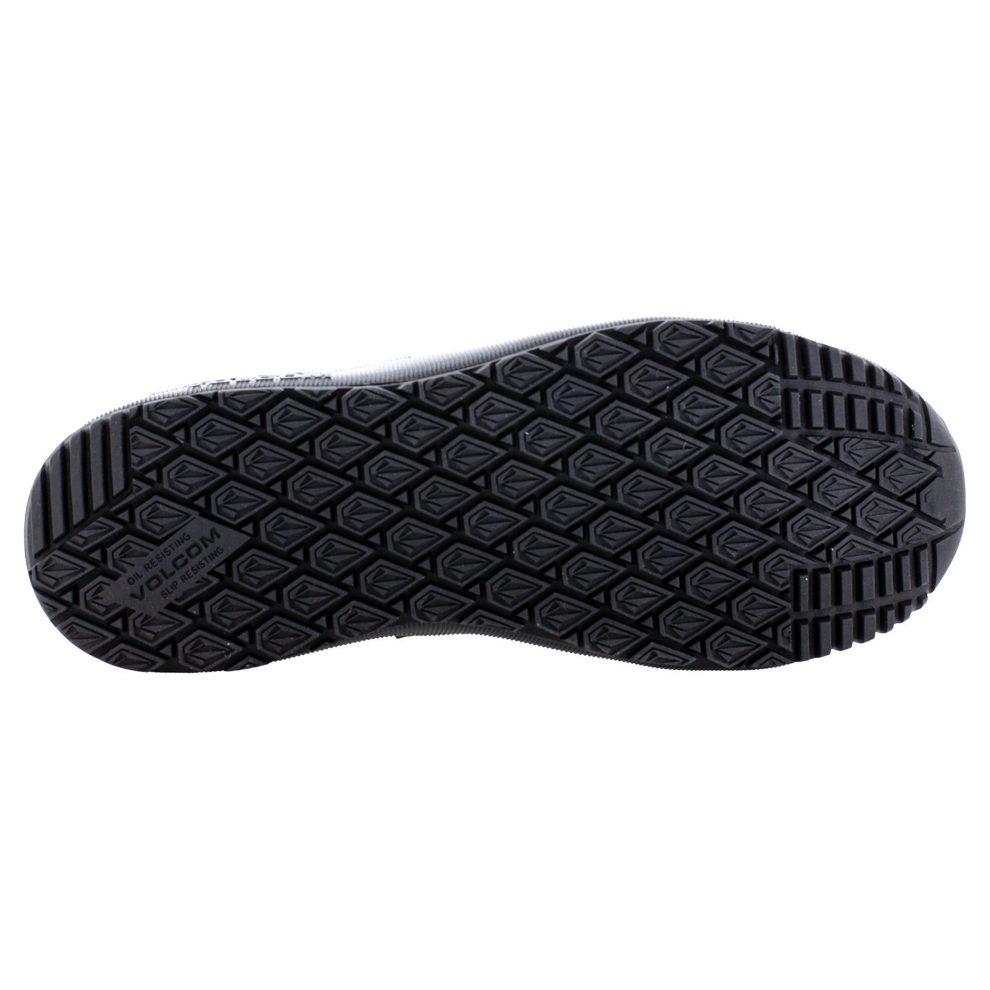 Volcom Men's 8" Tactical Boot with Side Zipper - Street Shield - Comp Toe - TAA Compliant - SR - Black - Bottom