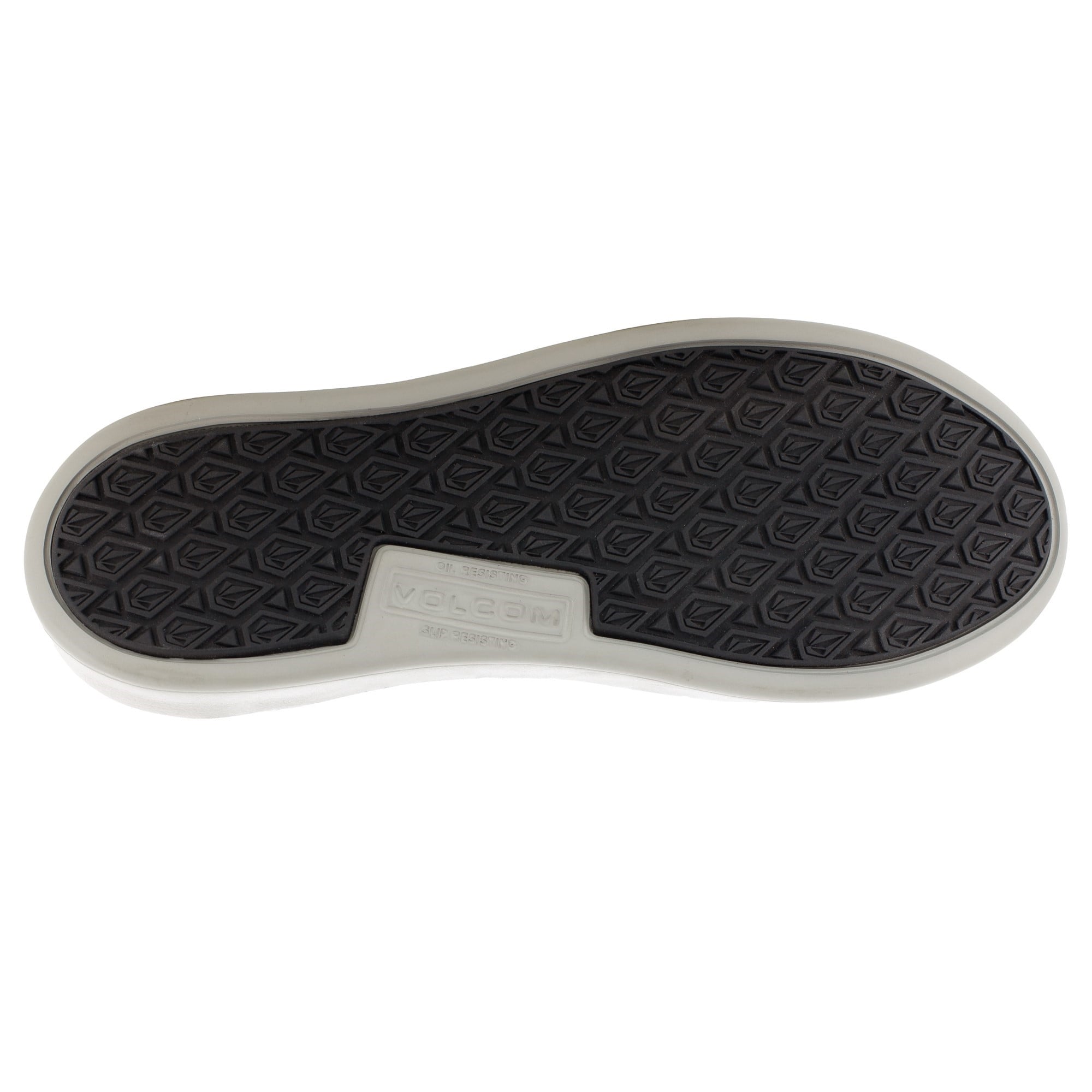 Volcom Chill Men's Safety Shoe - Yo Man Style - Roomy Comp Toe - EH - Metal Free - SR - Grey - Bottom