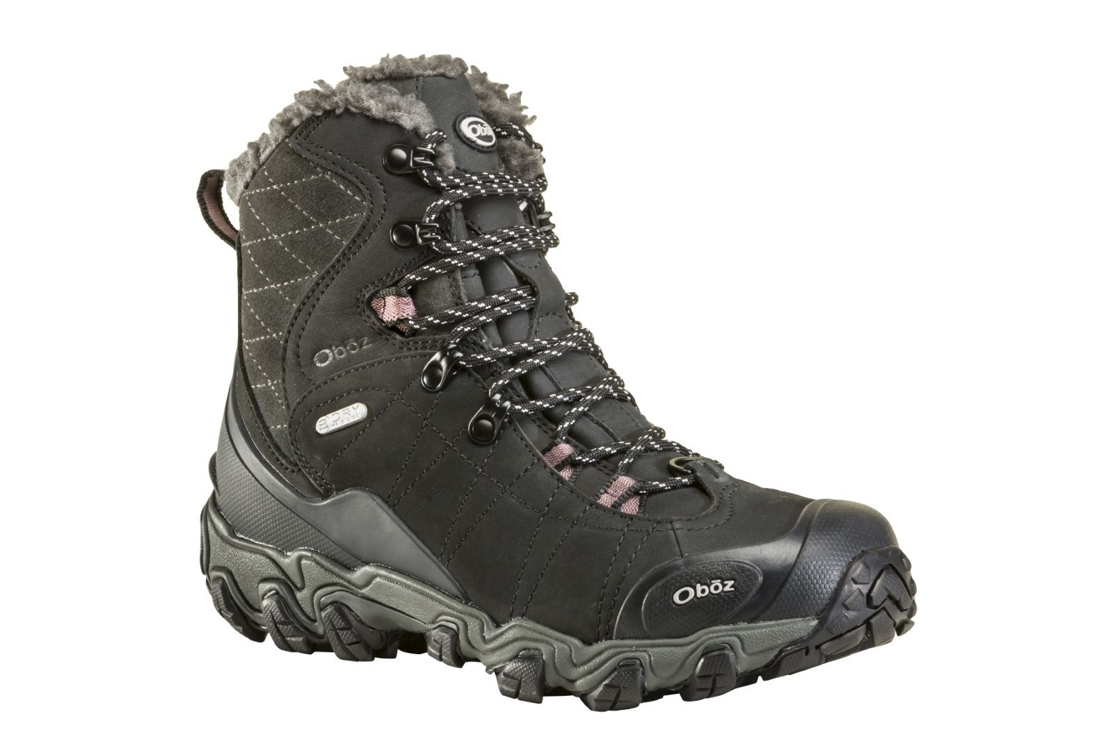 Oboz Bridger 7 Inch Insulated Women's Waterproof Hiker -  Insulated B DryBlack