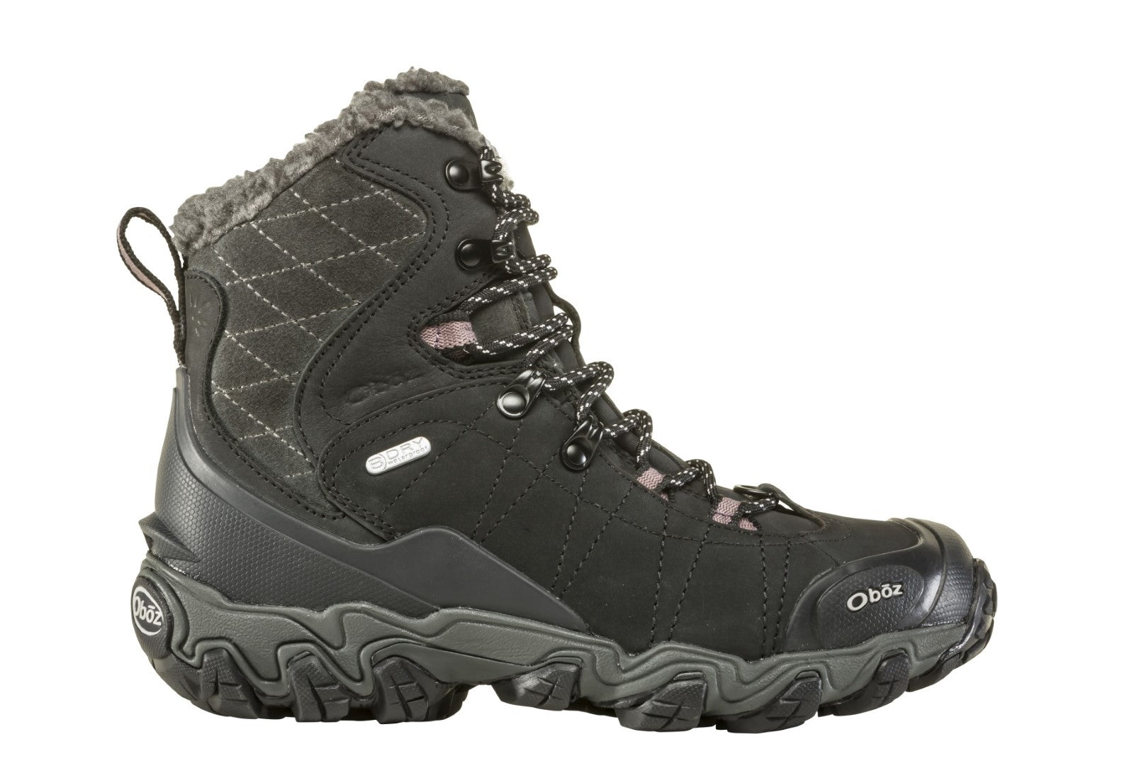Oboz Bridger 7 Inch Insulated Women's Waterproof Hiker -  Insulated B DryBlack