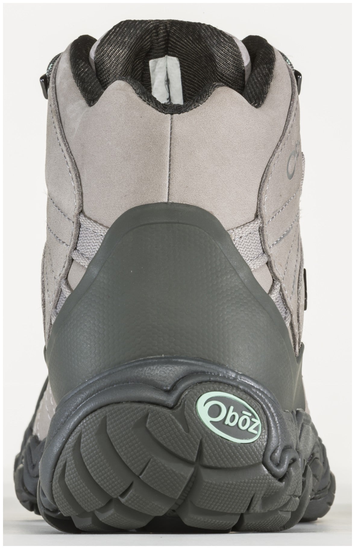 Oboz Bridger Mid Women's Waterproof Hiking Boot - Frost Gray Back