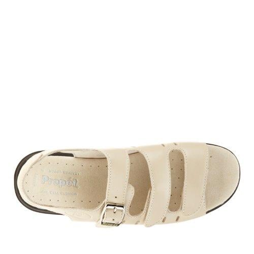 Propet Breeze - Women's Supportive Sling-Back Sandals - Bone