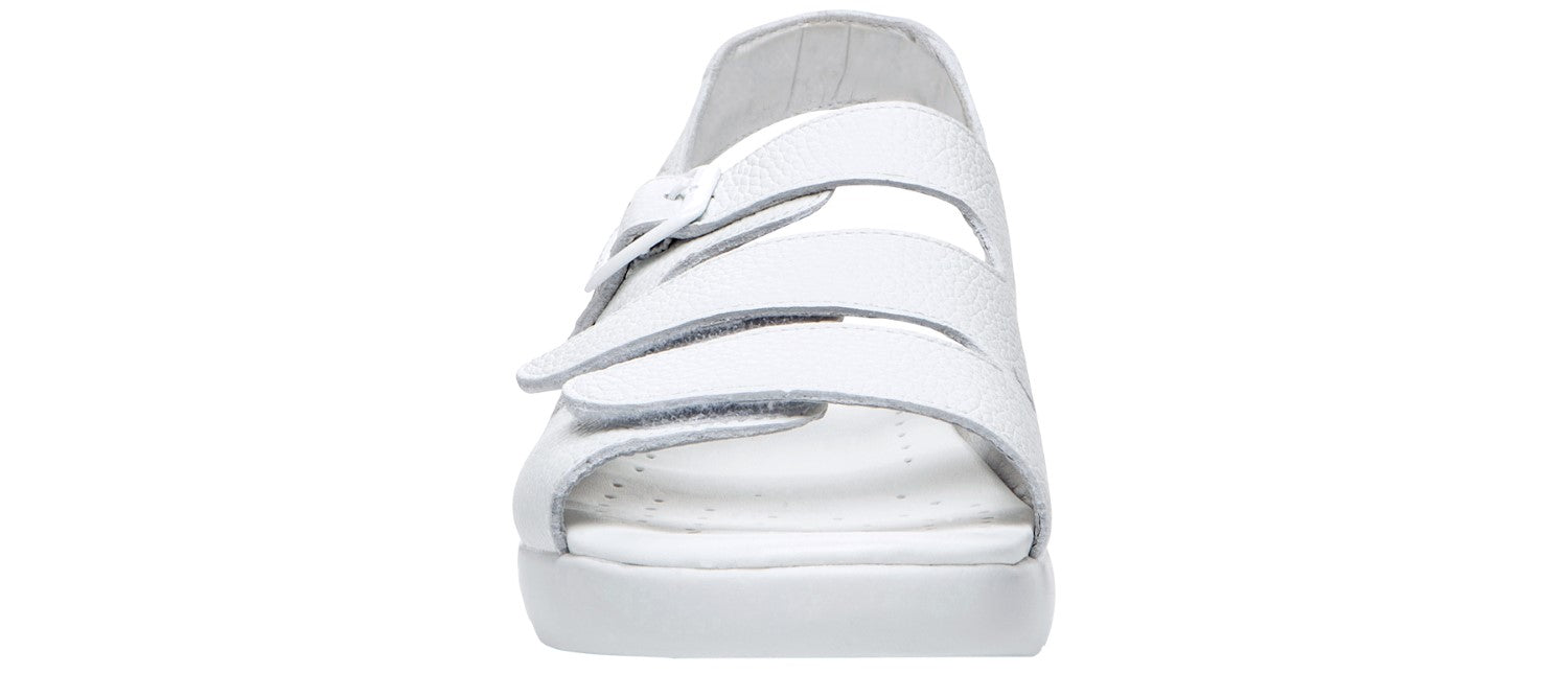 Propet Breeze Womens Sandals - White - front view