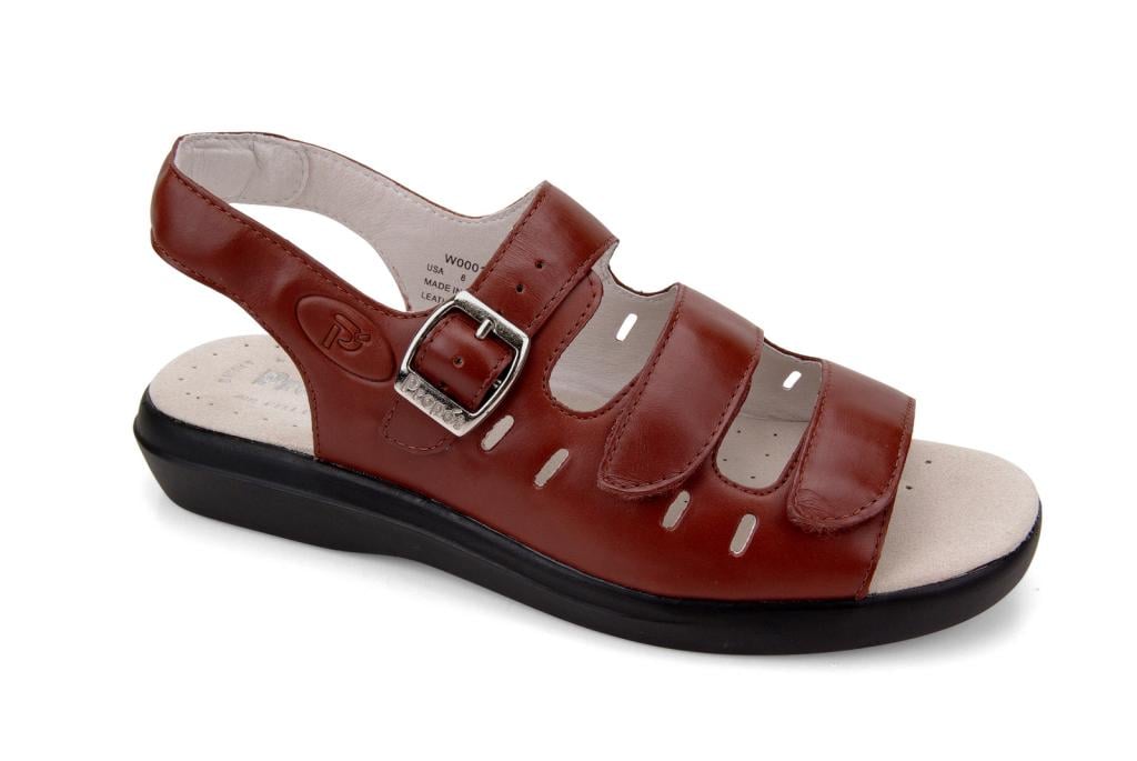 Propet Breeze -  Sandals - Women's - Teak Brown