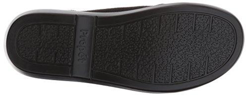 Propet Cush 'N Foot - Women's Orthopedic Stretchable A5500 Diabetic Shoes - Corduroy-Black