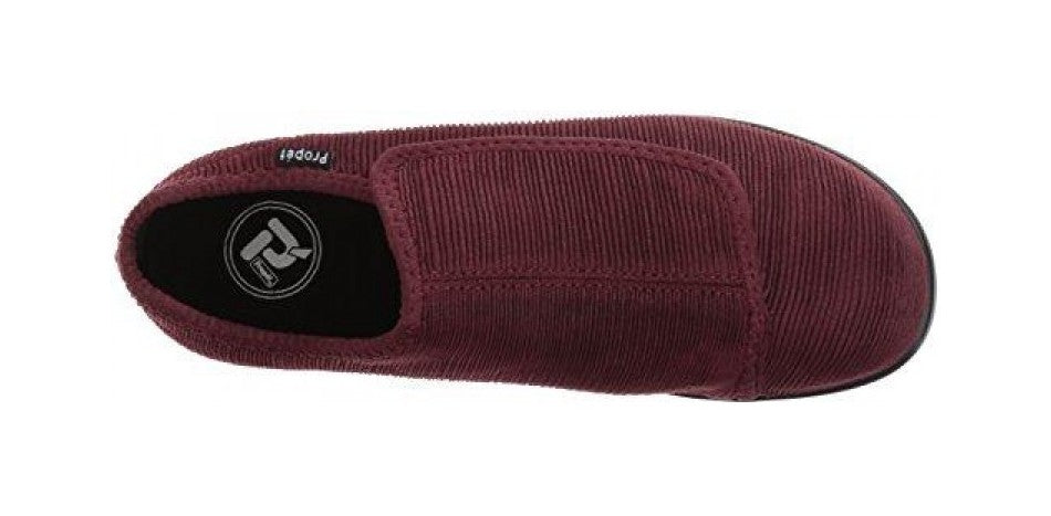 Propet Cush 'N Foot - Women's Orthopedic Stretchable A5500 Diabetic Shoes - Corduroy-Merlot
