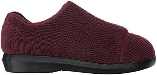 Propet Cush 'N Foot - Women's Orthopedic Stretchable A5500 Diabetic Shoes - Corduroy-Merlot