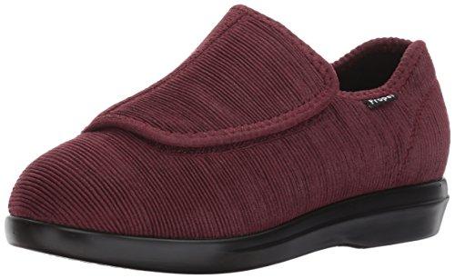 Propet Cush 'N Foot - Women's Orthopedic Stretchable A5500 Diabetic Shoes - Corduroy-Merlot