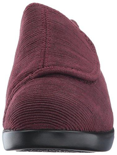 Propet Cush 'N Foot - Women's Orthopedic Stretchable A5500 Diabetic Shoes - Corduroy-Merlot