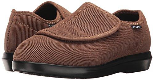 Propet Cush 'N Foot - Women's Orthopedic Stretchable A5500 Diabetic Shoes - Corduroy-Sand