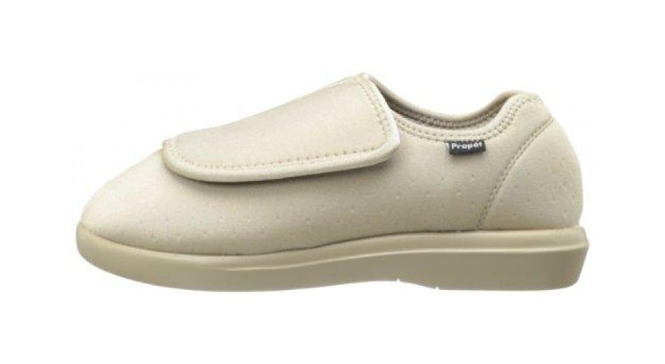 Propet Cush 'N Foot - Women's Orthopedic Stretchable A5500 Diabetic Shoes - Sand